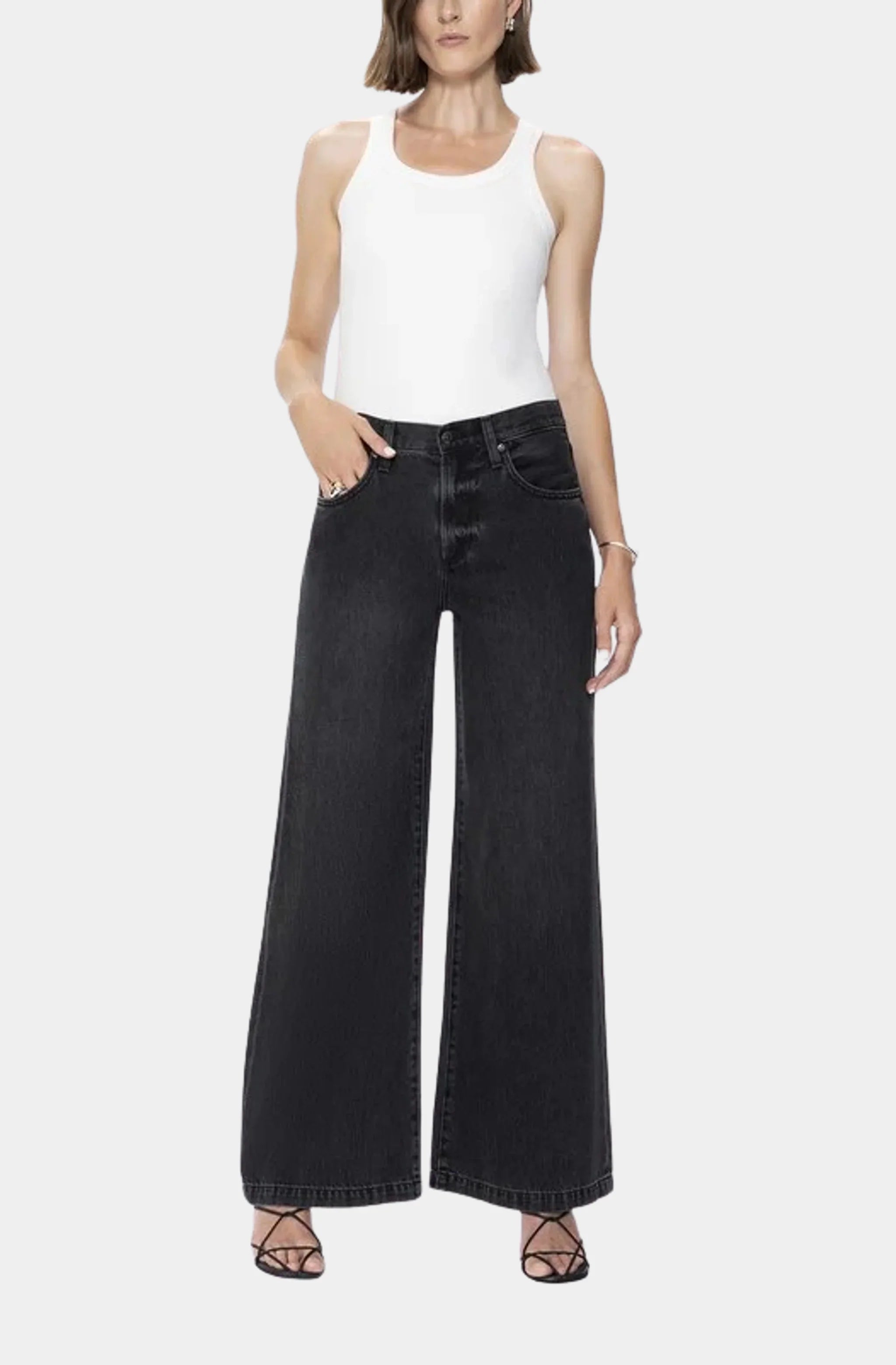 Jadyn Low Slung Palazzo Jean