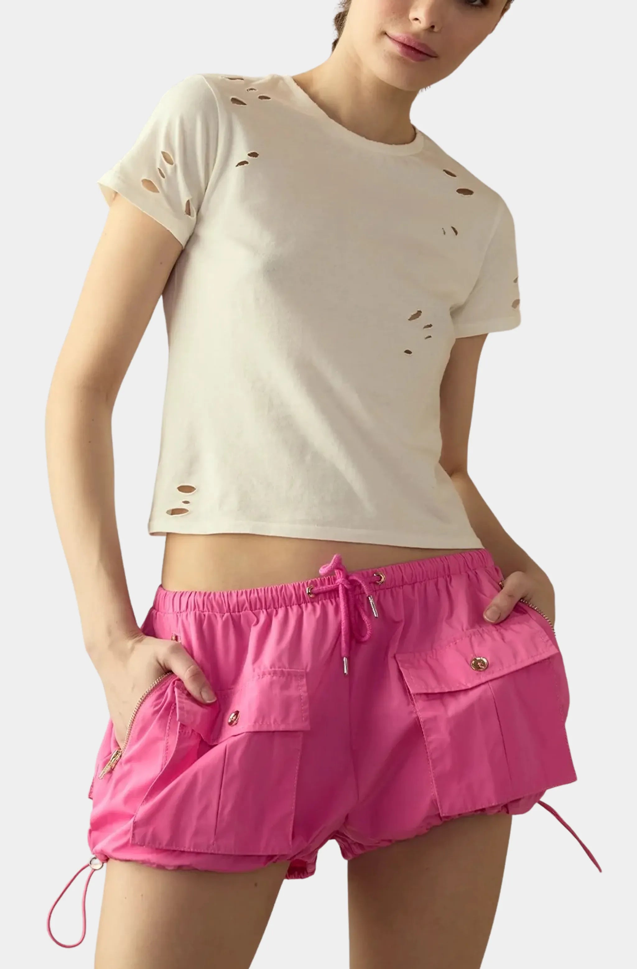 Nylon Cargo Bloomers