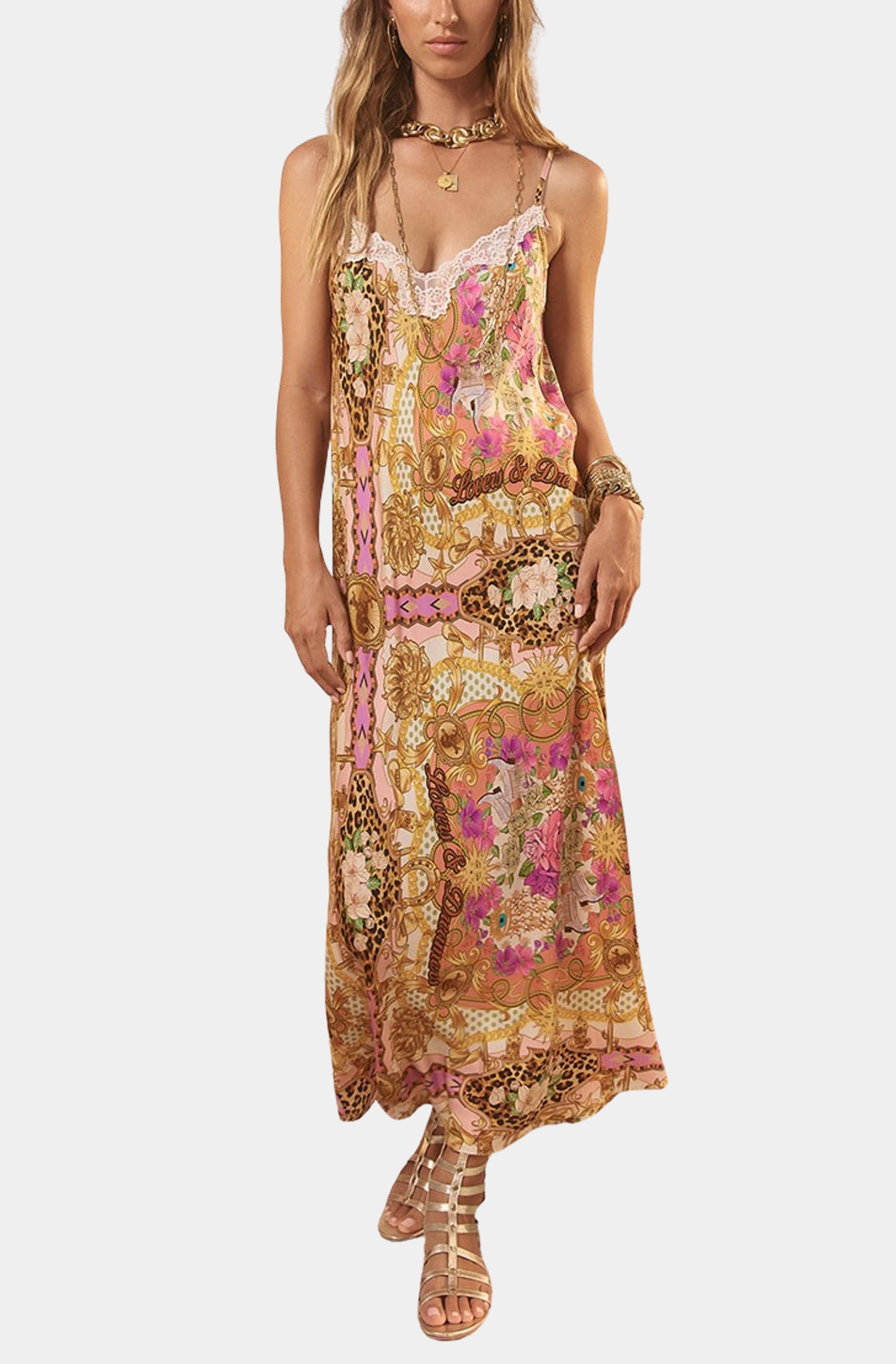 Lovers & Dreamers Strappy Maxi Dress