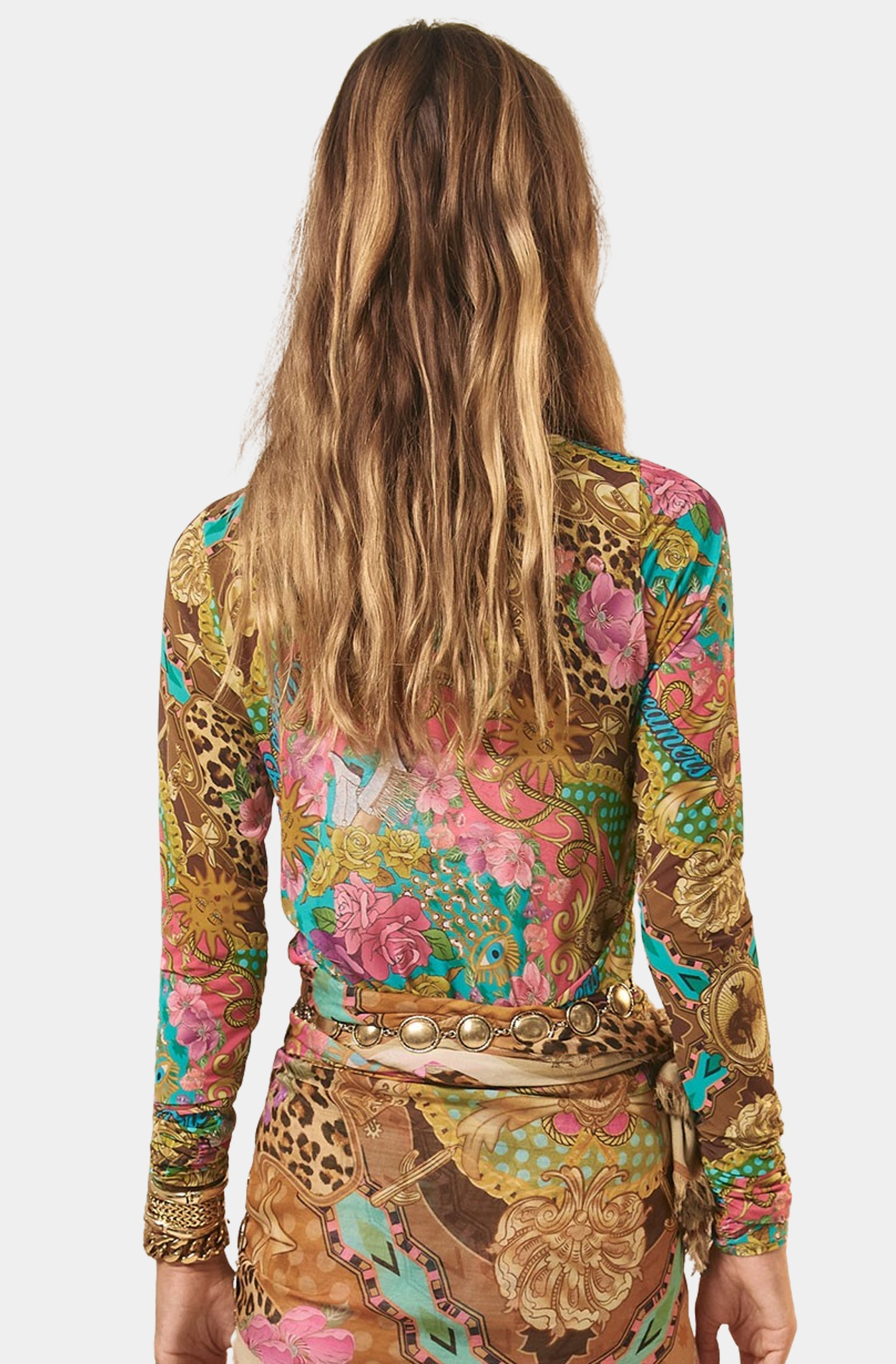 Lovers & Dreamers Mesh Long Sleeve Top