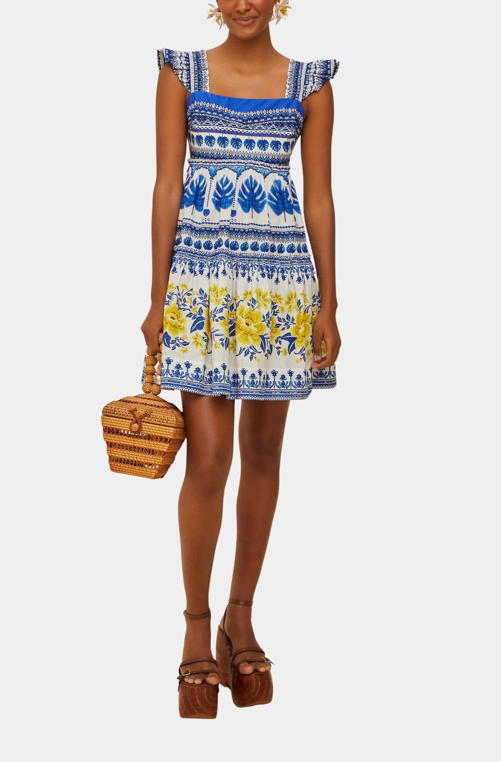 Zuli Off-White Mini Dress