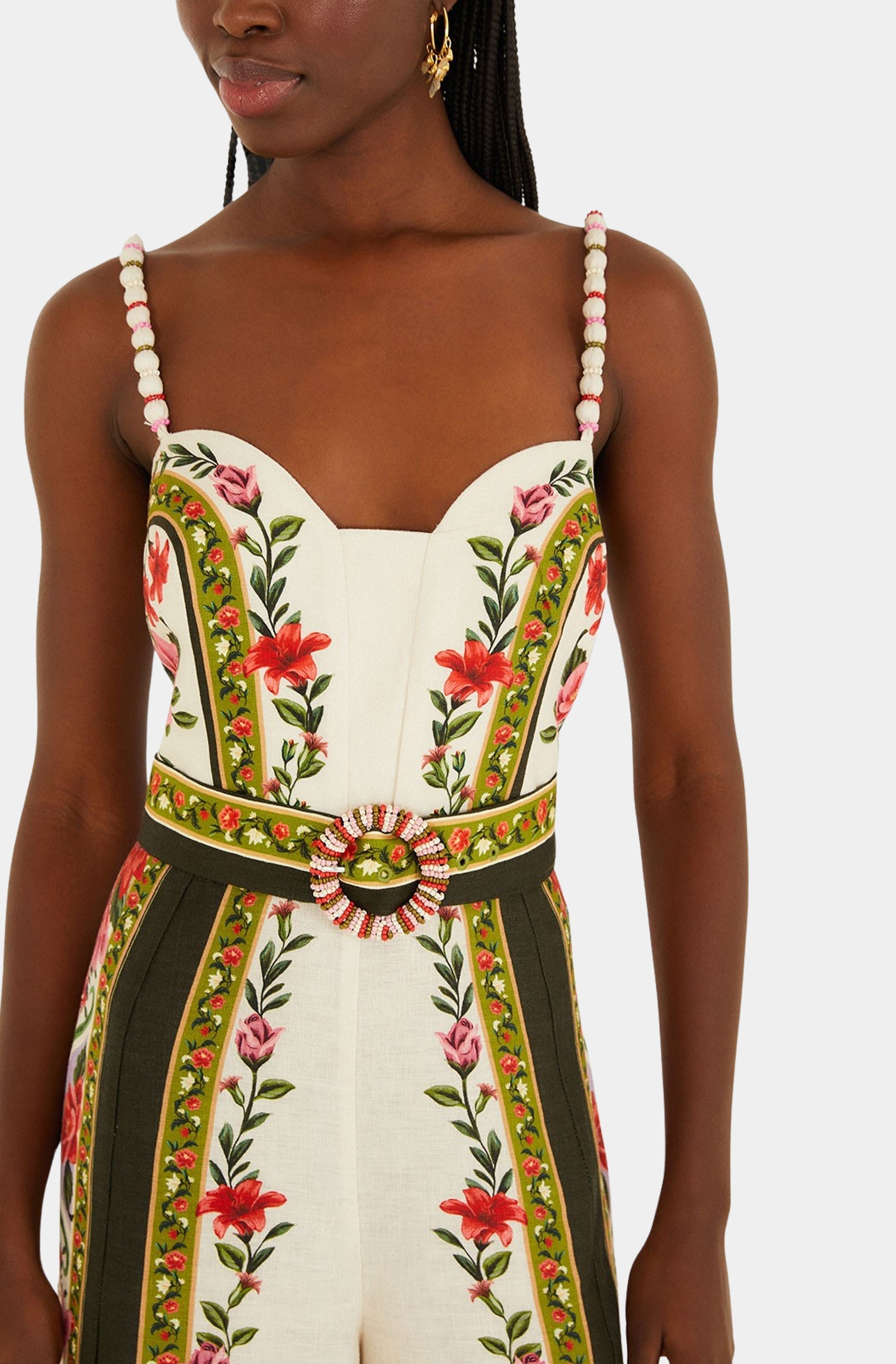 Wonder Rio Sand Sleeveless Maxi Jumpsuit