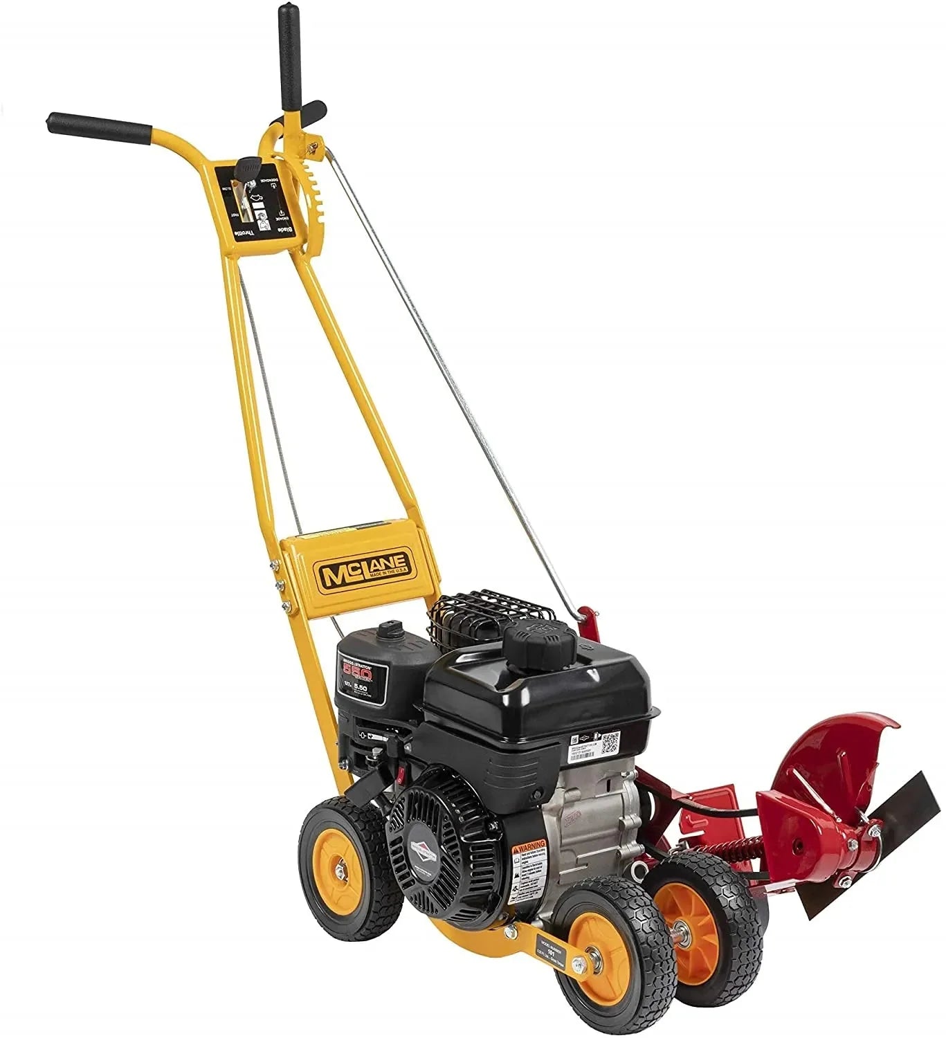 5.5GT Gas Powered Lawn Edger - 3.5 HP Briggs & Stratton Engine, 7" Wheels
