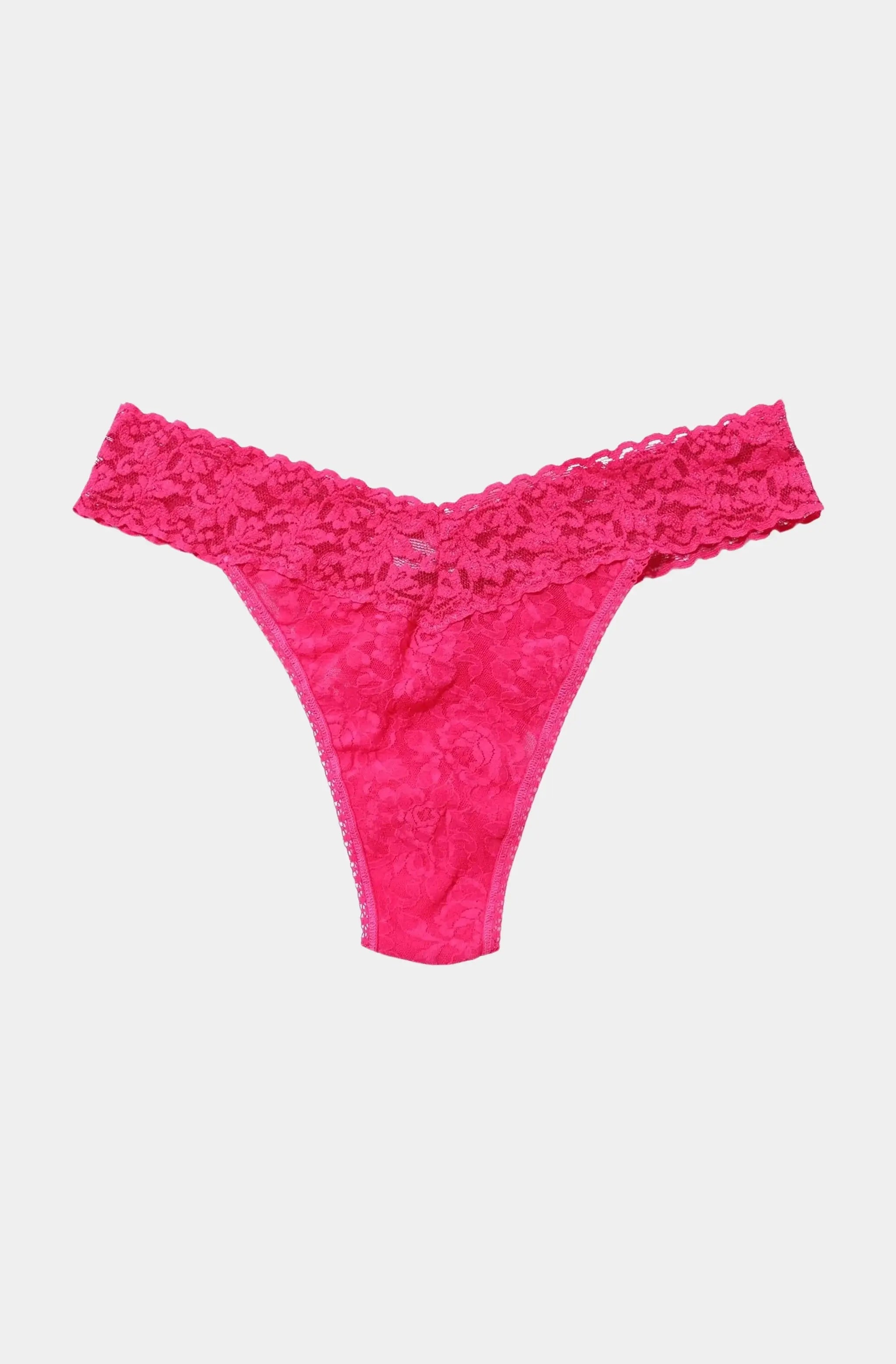 Signature Lace Original Rise Thong