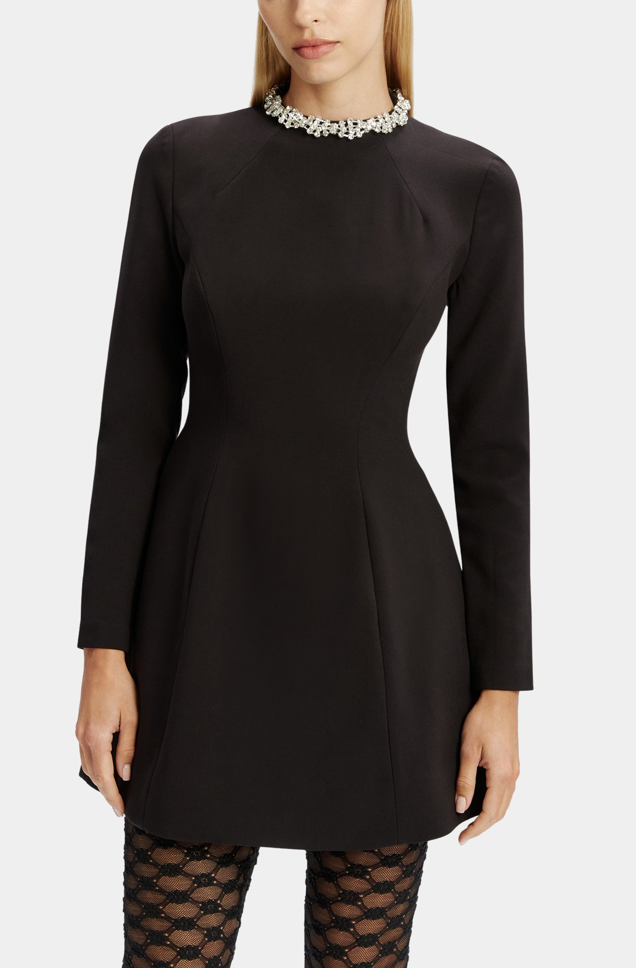 Delphi Long Sleeve Mini Dress