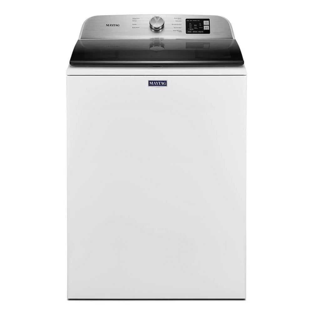 Maytag 4.8 Cu. Ft. Top Load Washer with Deep Fill - MVW6200KW, White