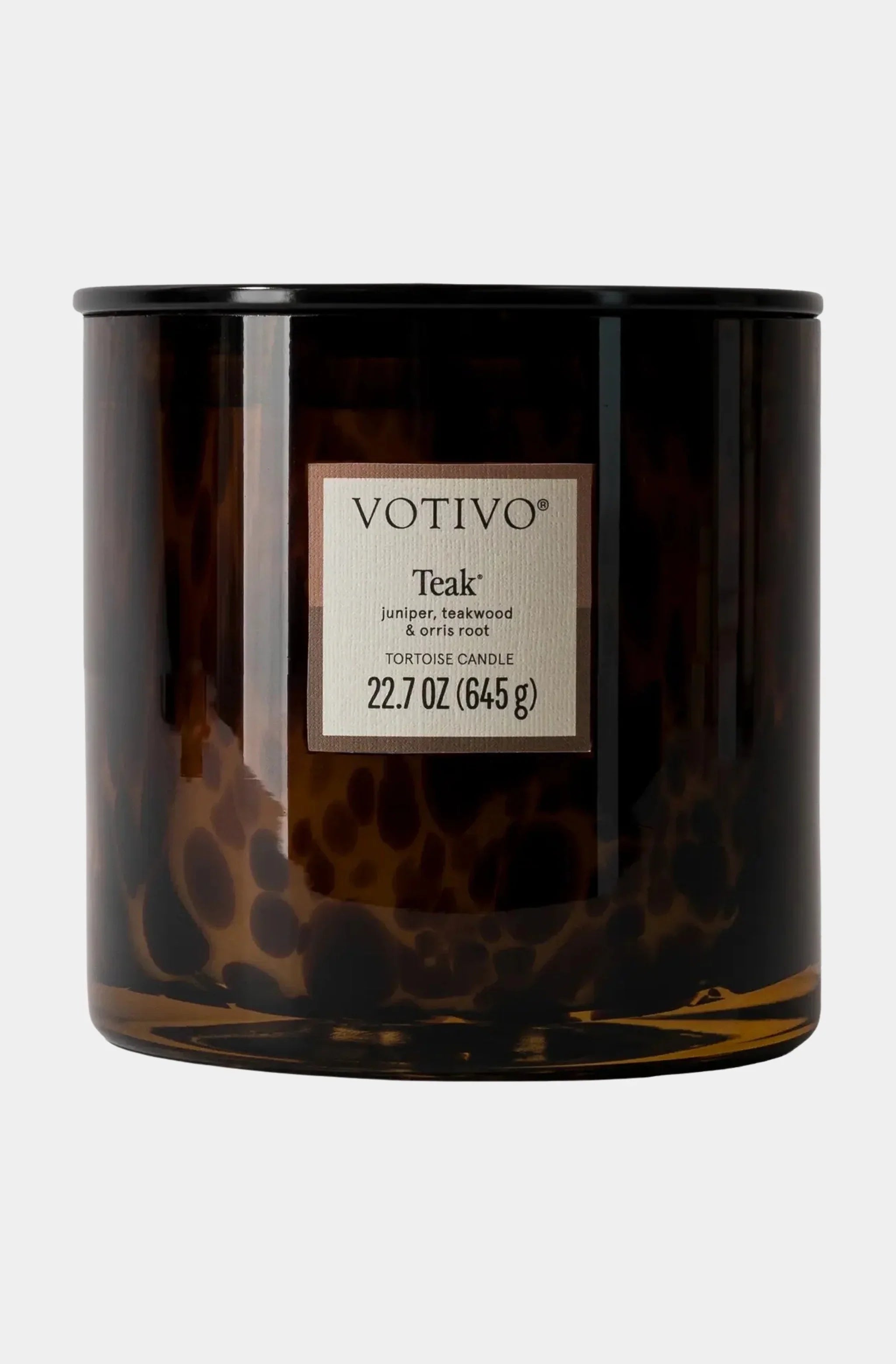 Tortoise Candle Teak