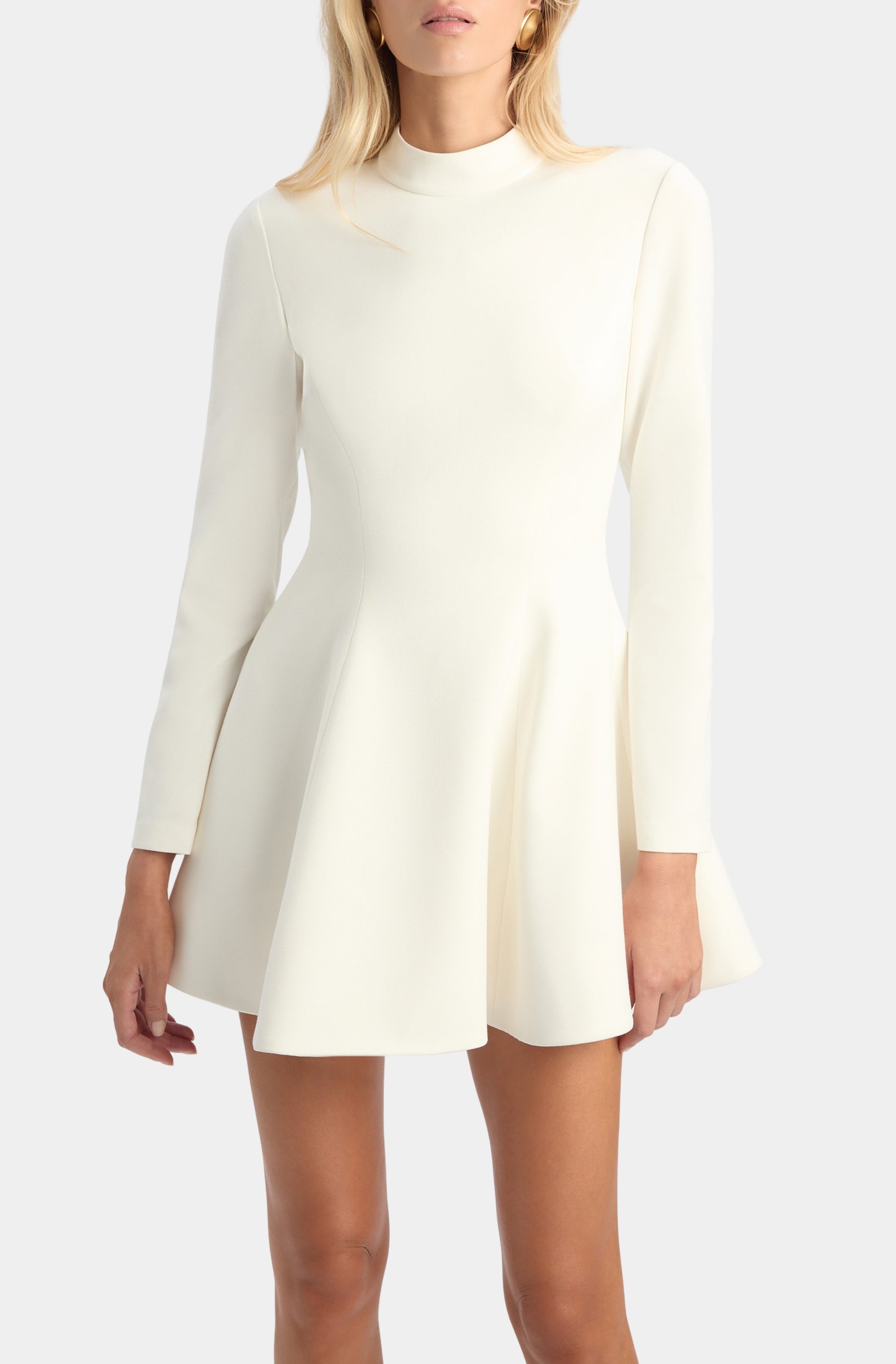 Zephyra Long Sleeve Mini Dress