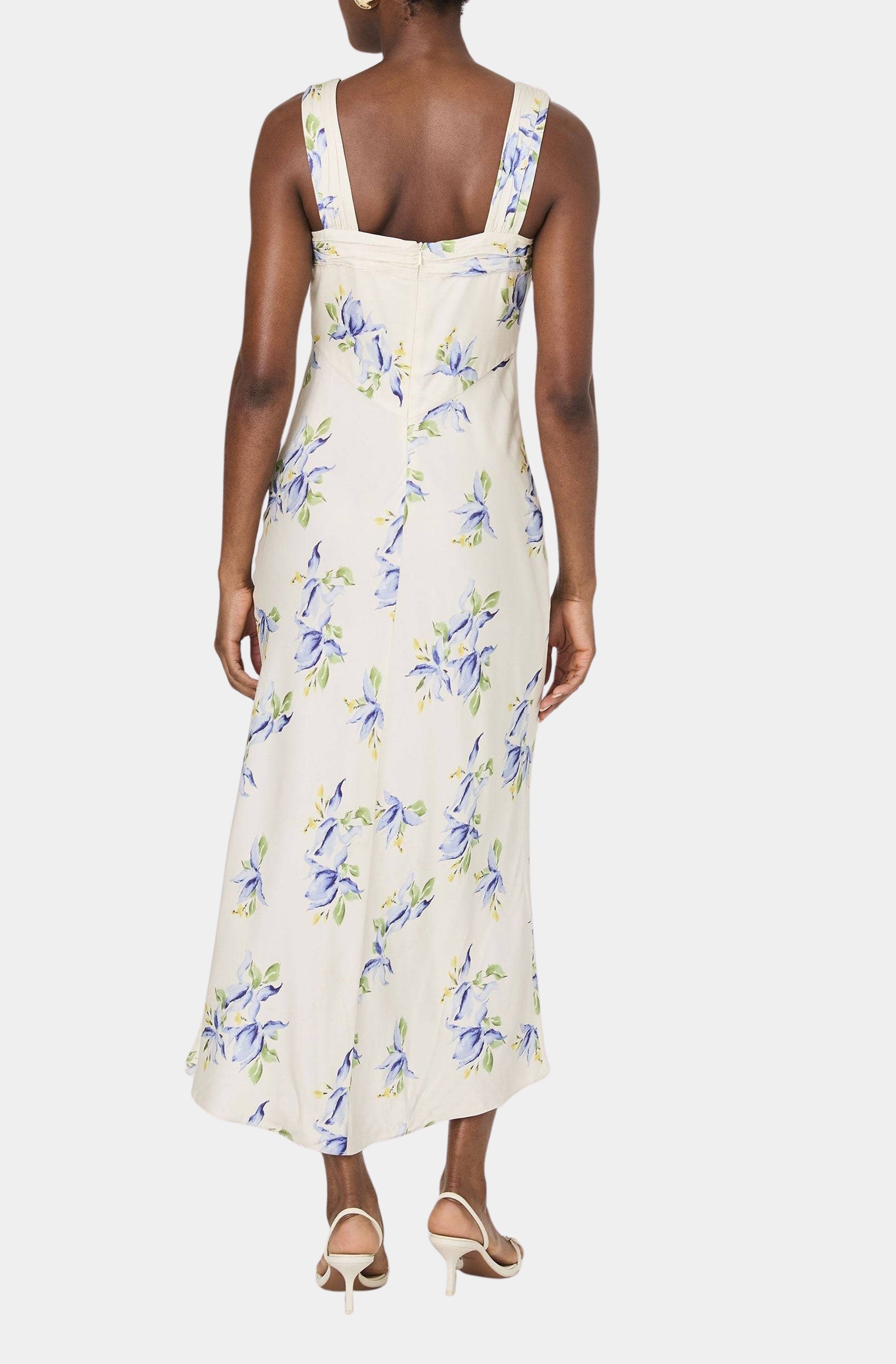 Vivian Ennis Satin Midaxi Dress