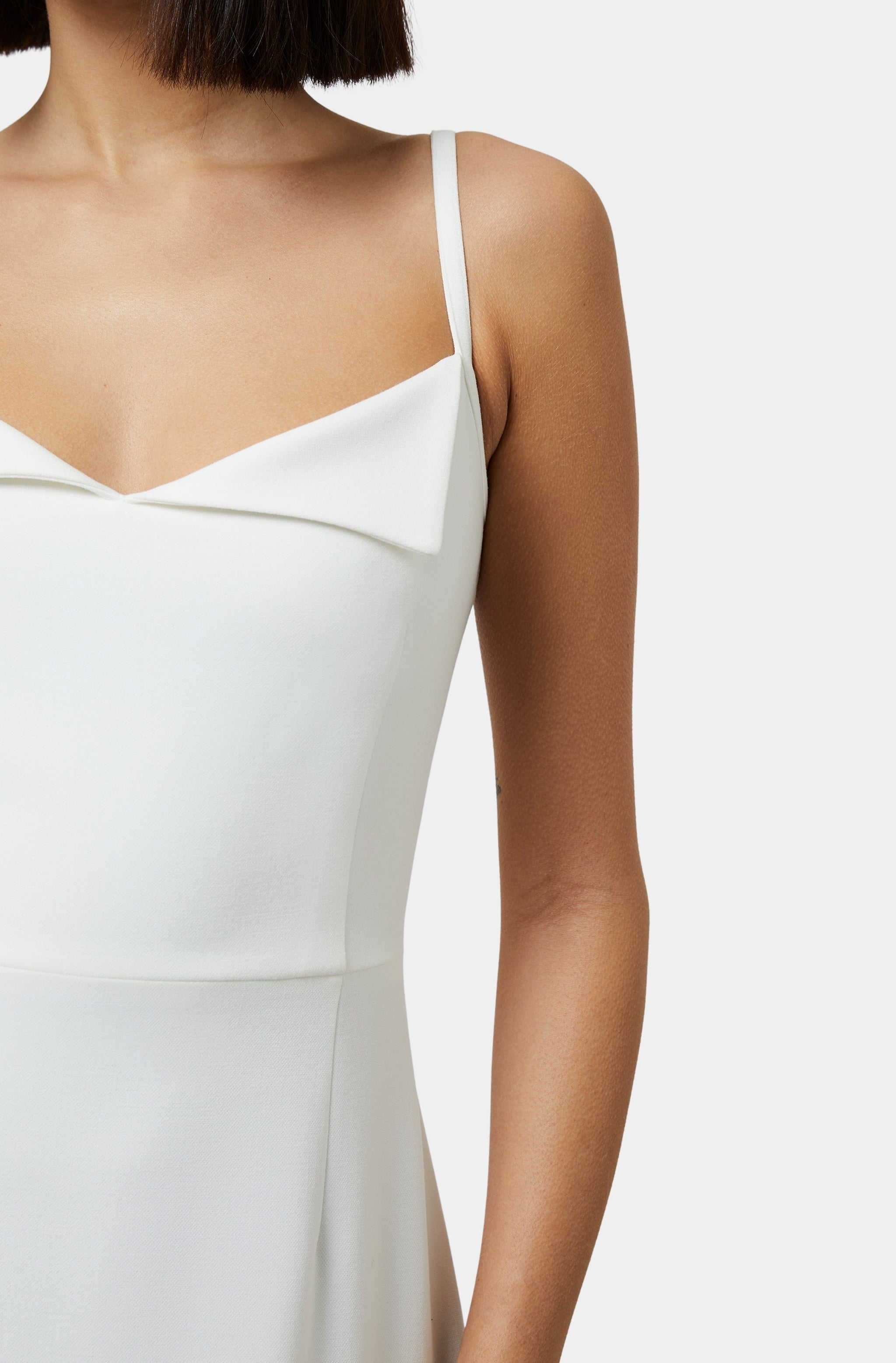 Whisper Foldover Mini Dress
