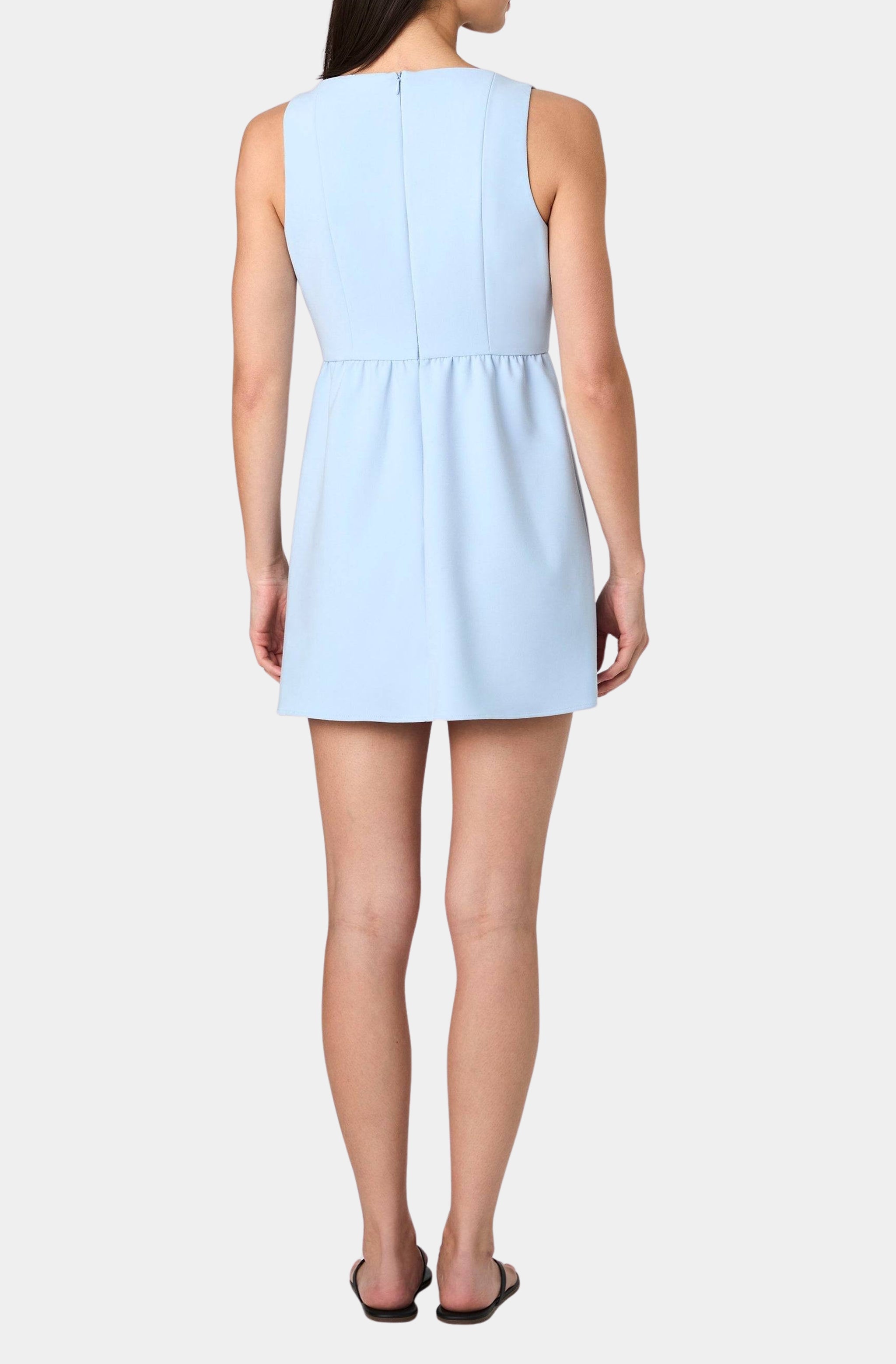 Whisper Boat Neck Mini Dress