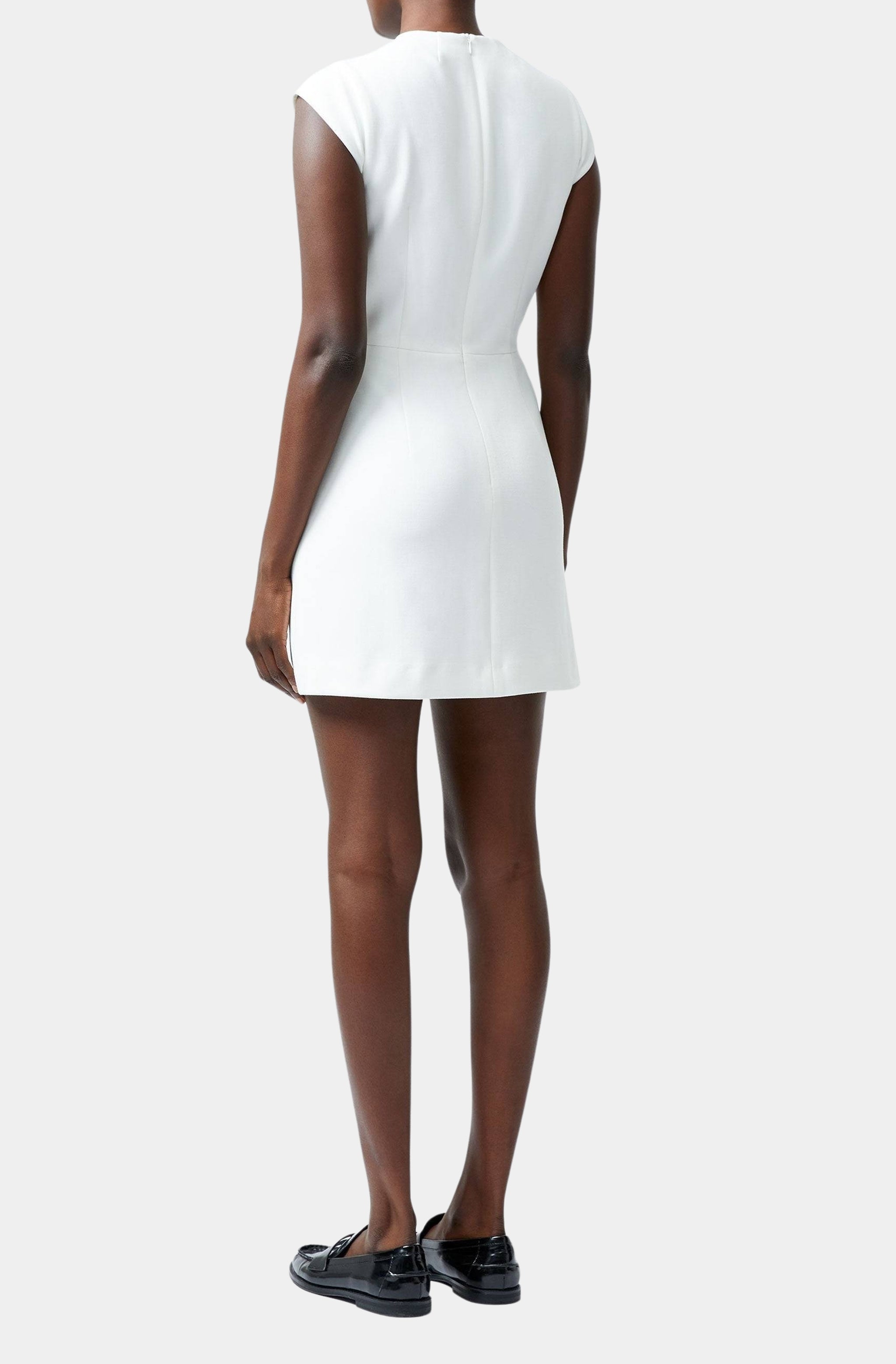 Whisper Mock Neck Mini Dress