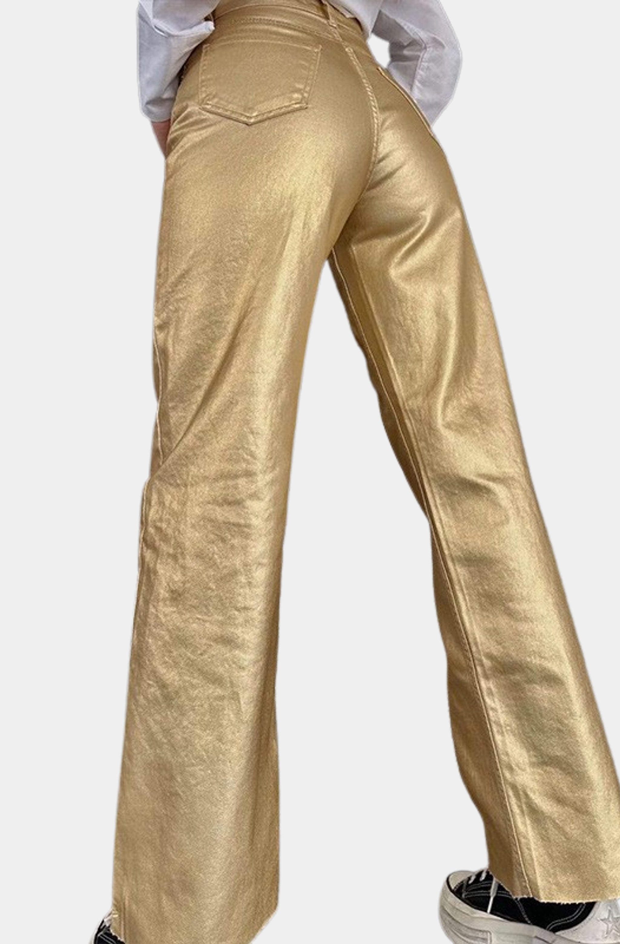 Metallic Pants