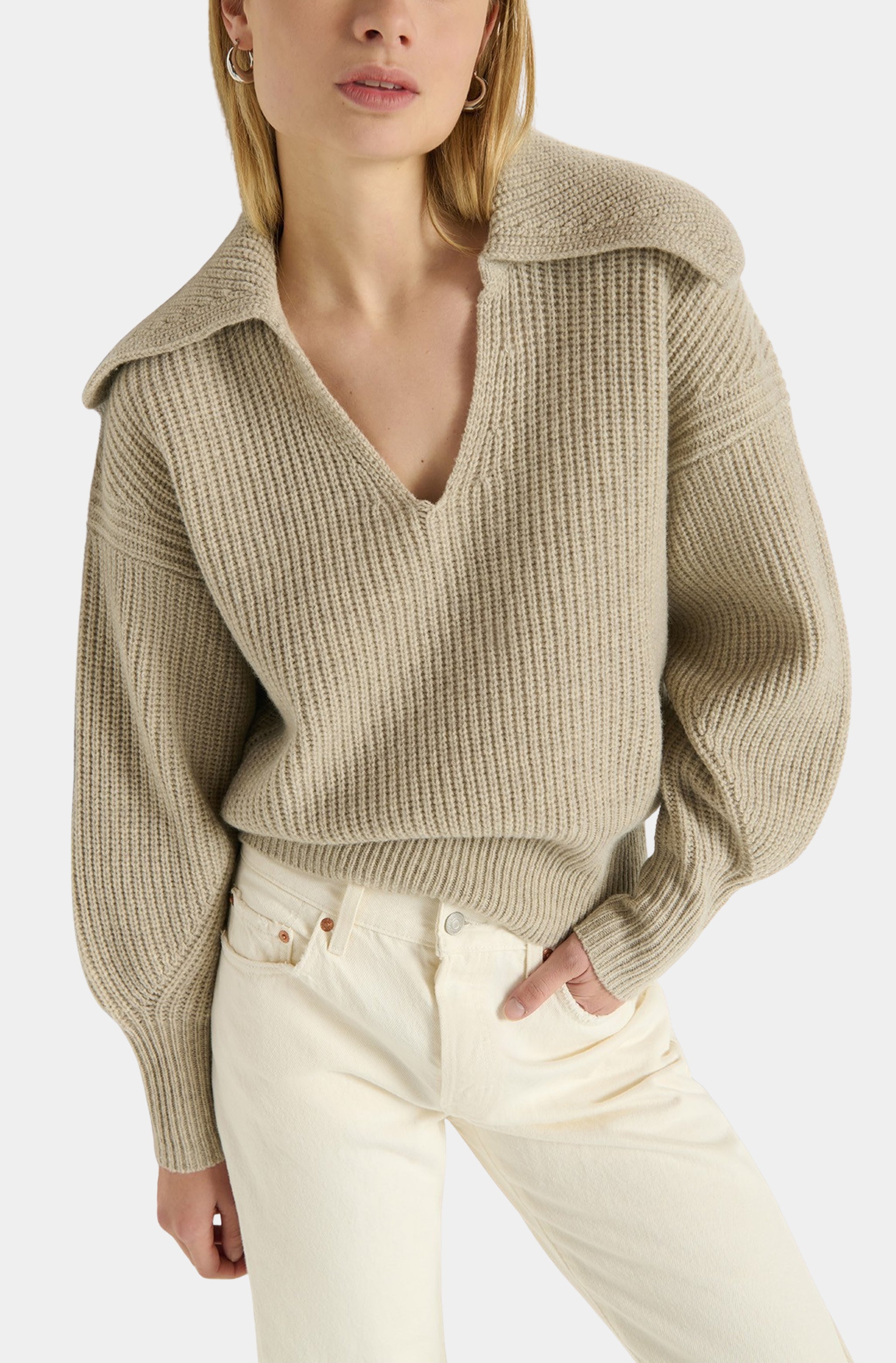Ashton Collared Pullover
