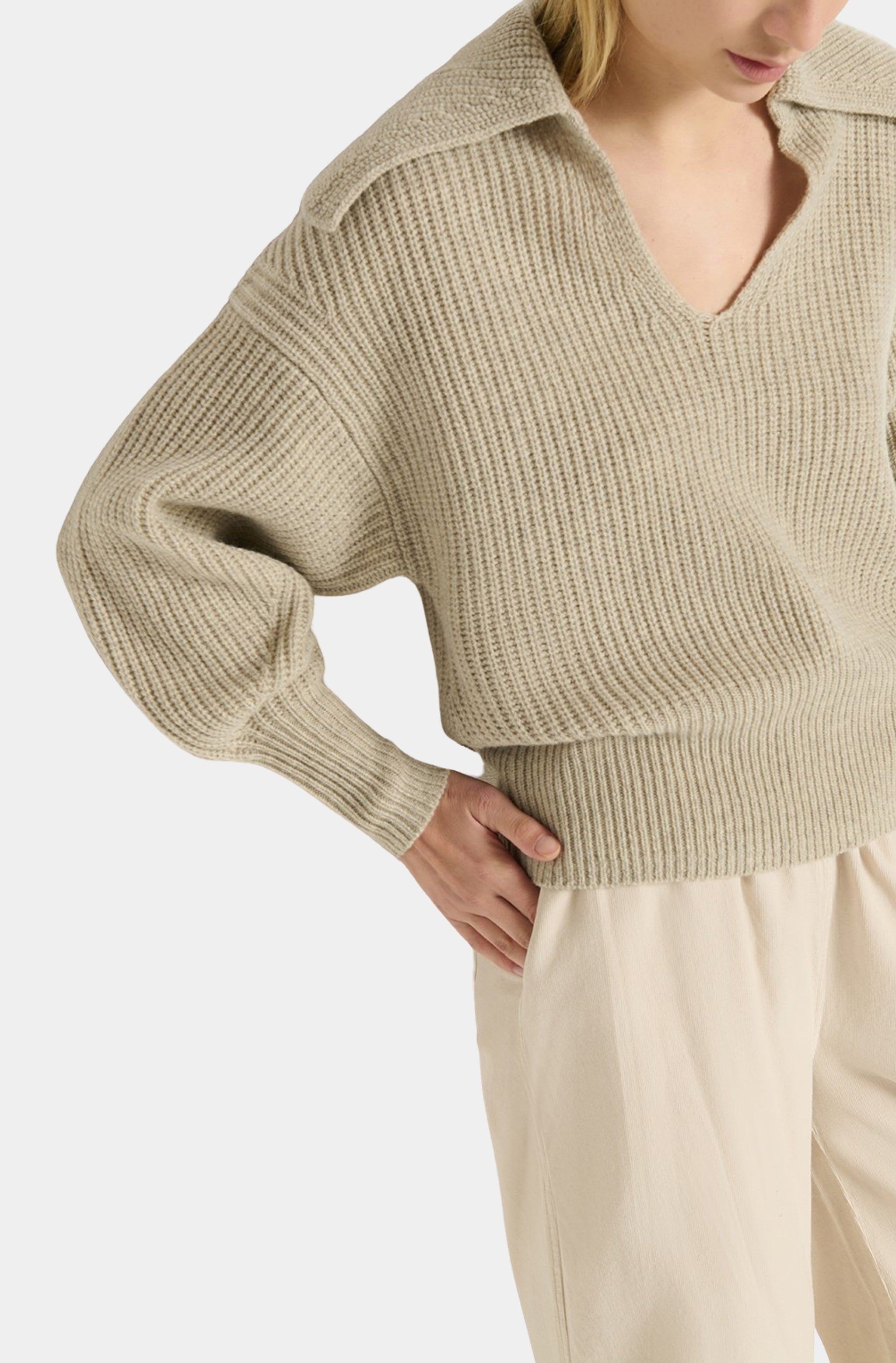Ashton Collared Pullover