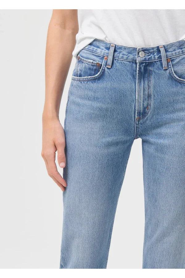 Cherie High Rise Straight Jean