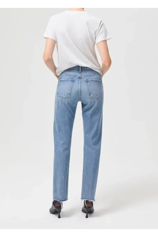 Cherie High Rise Straight Jean