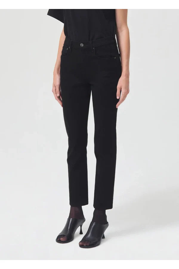 Merrel Mid Rise Straight Leg Jean