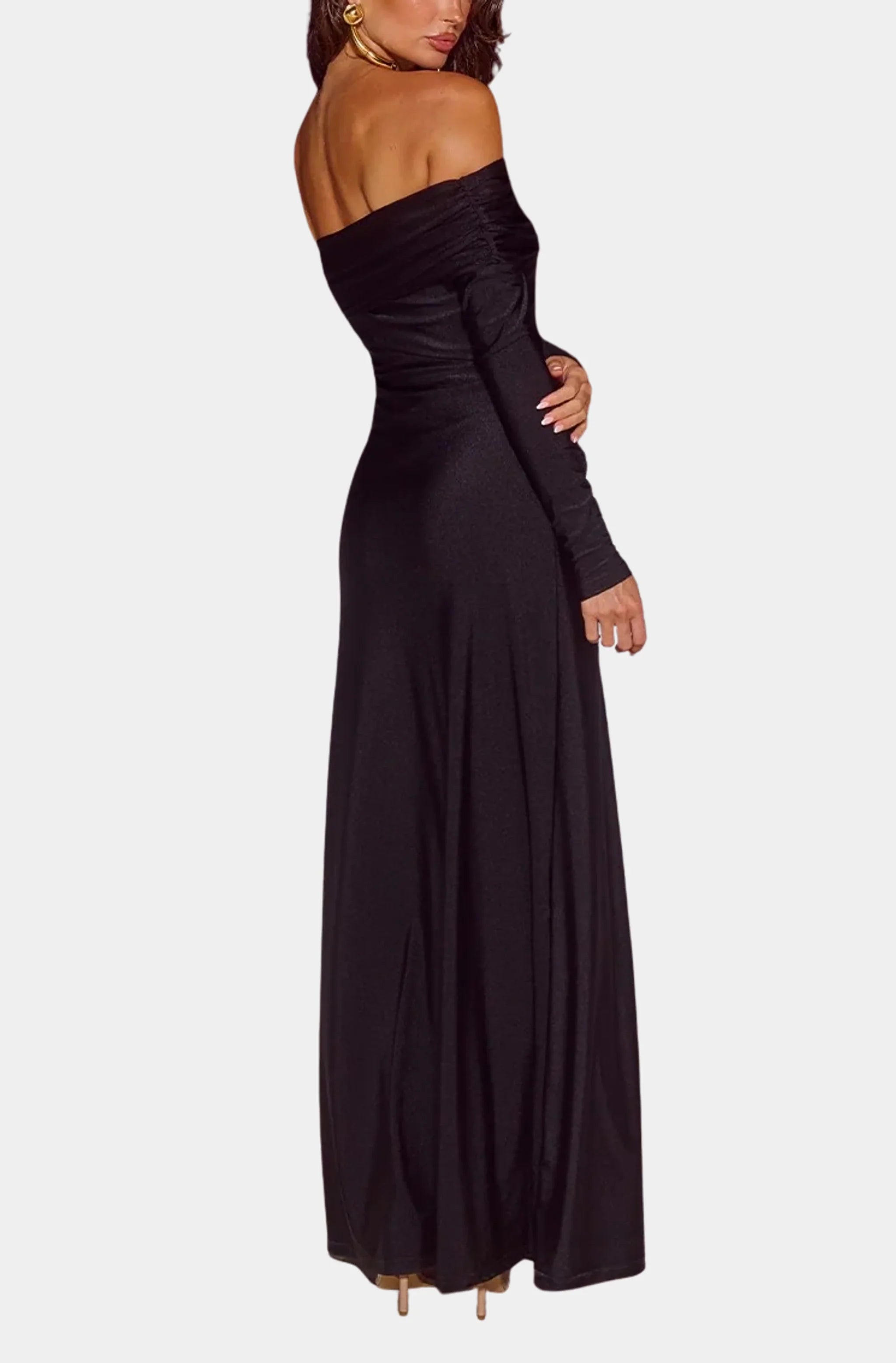 Abbie Off Shoulder Maxi Dress