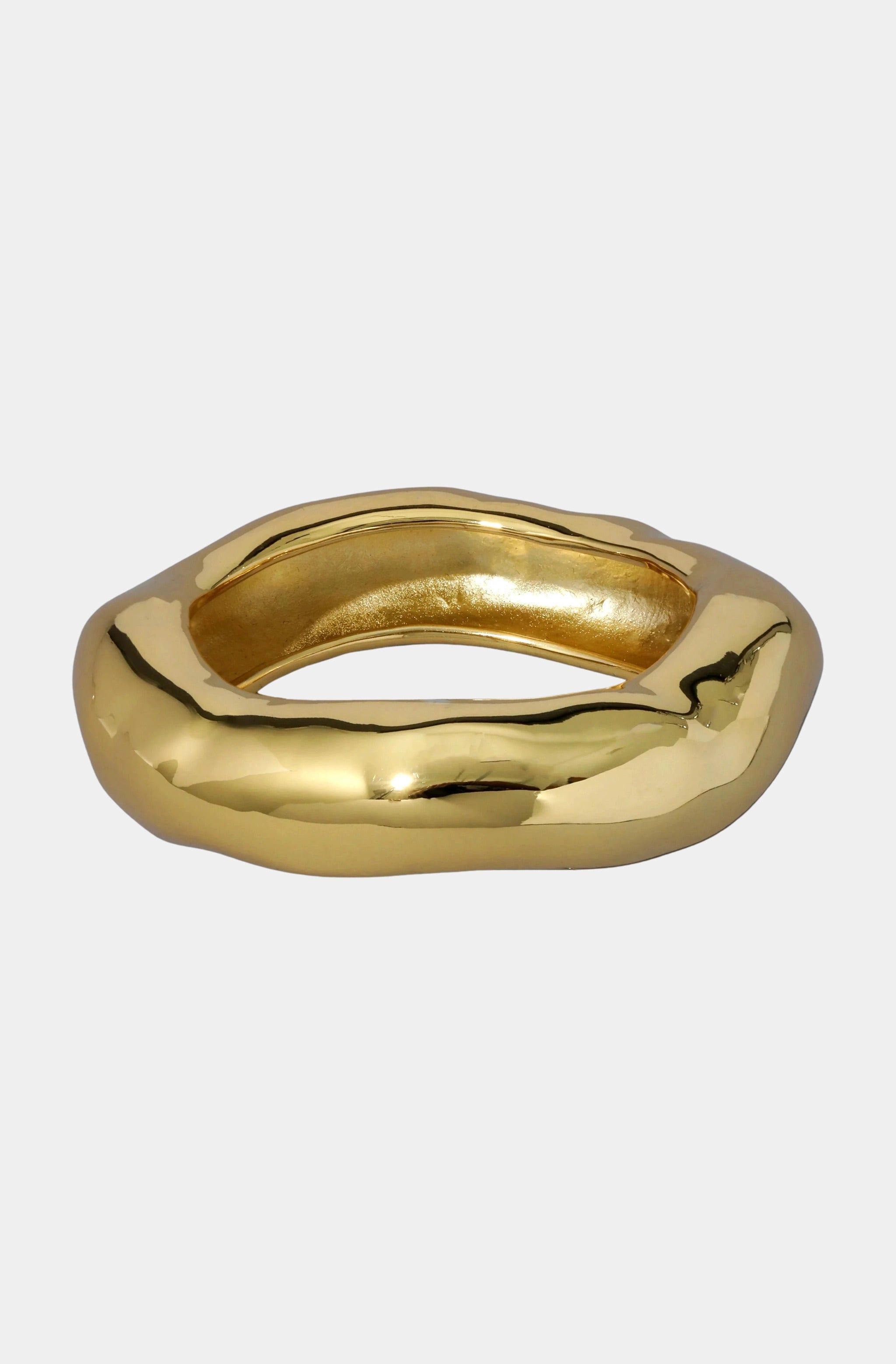 Large Molten Bangle Bracelet