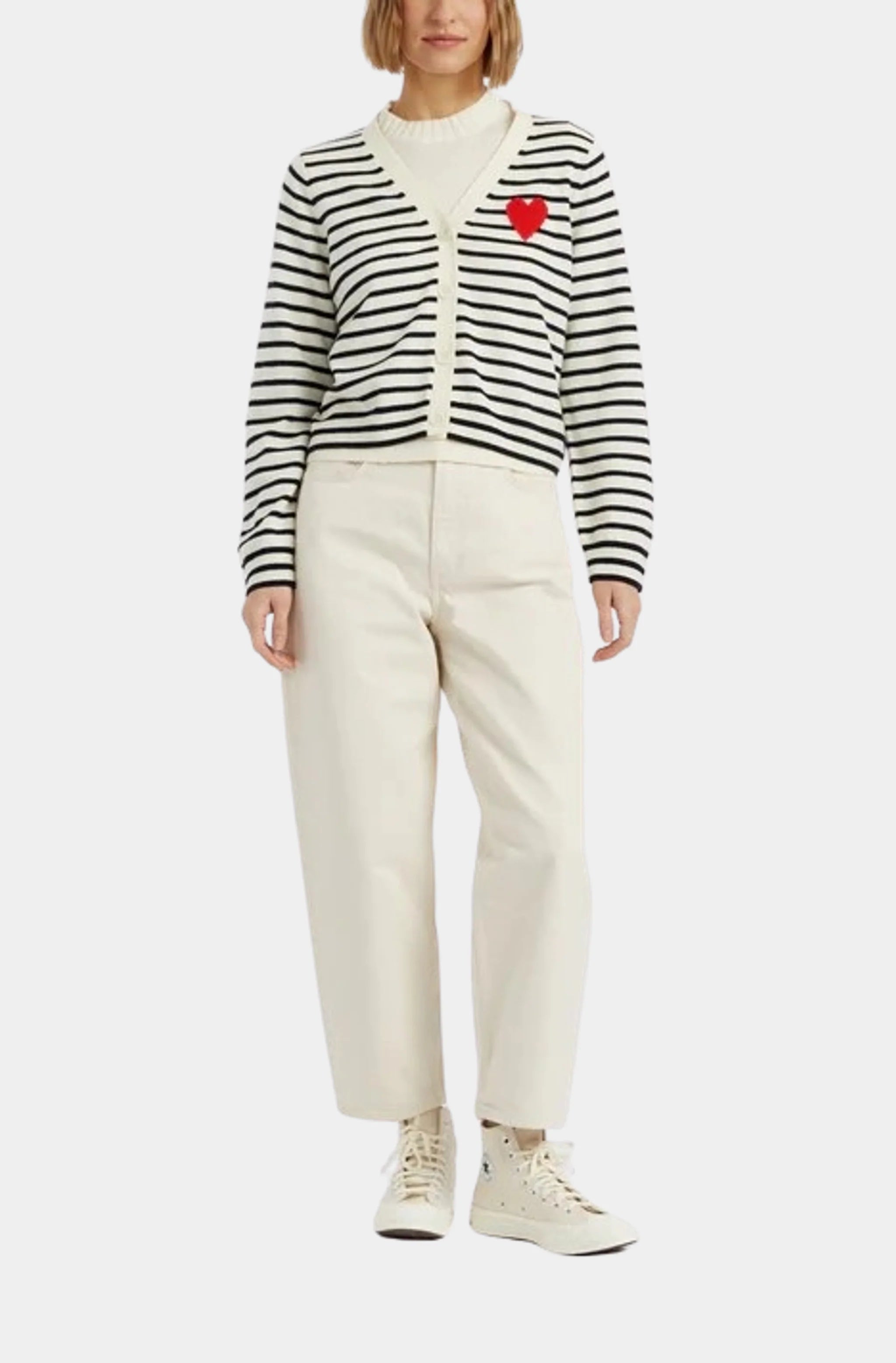 Heart Breton Cardigan