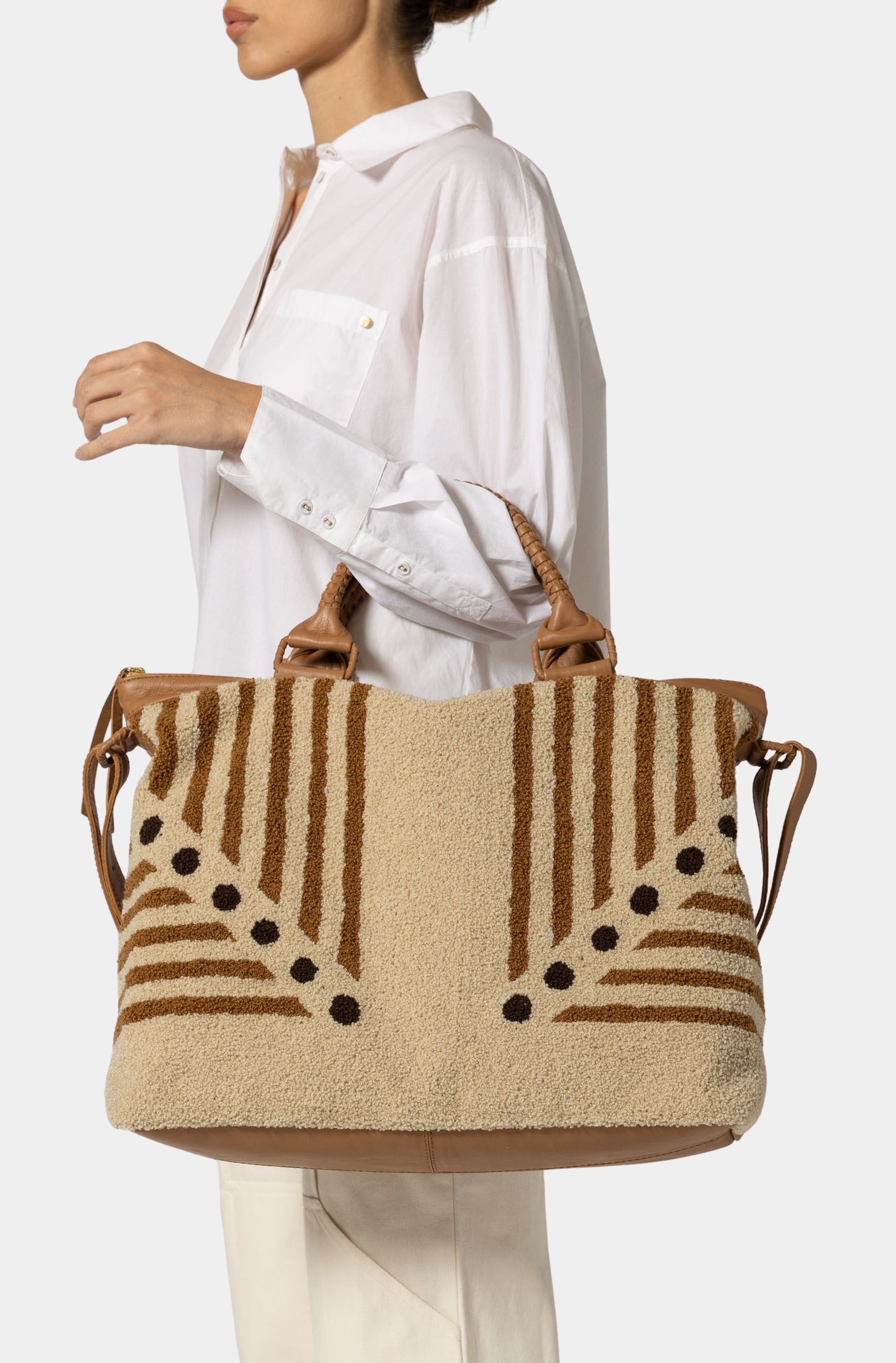 Lusso Stripe Weekender