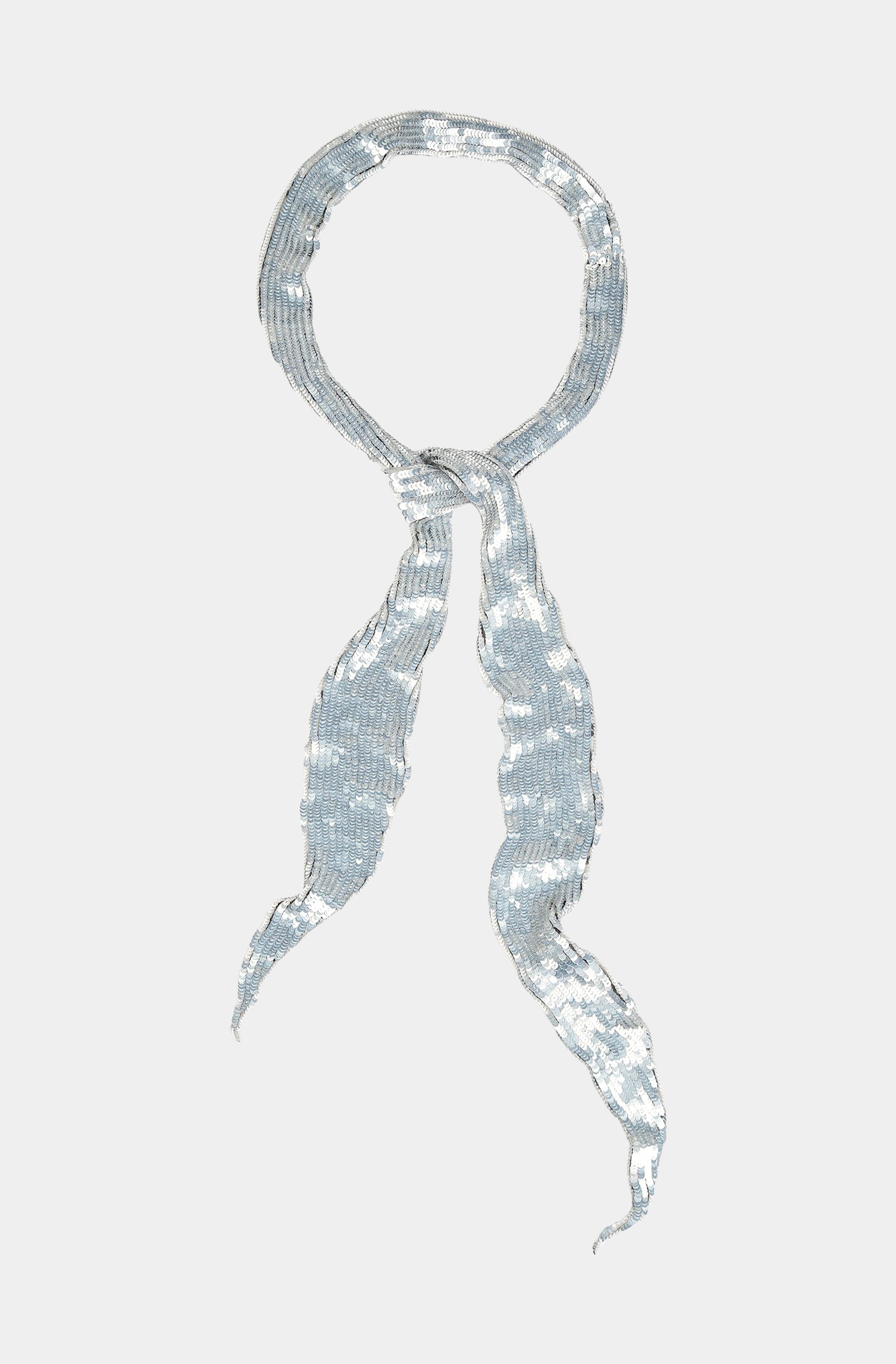 Veronique Sequin Skinny Scarf