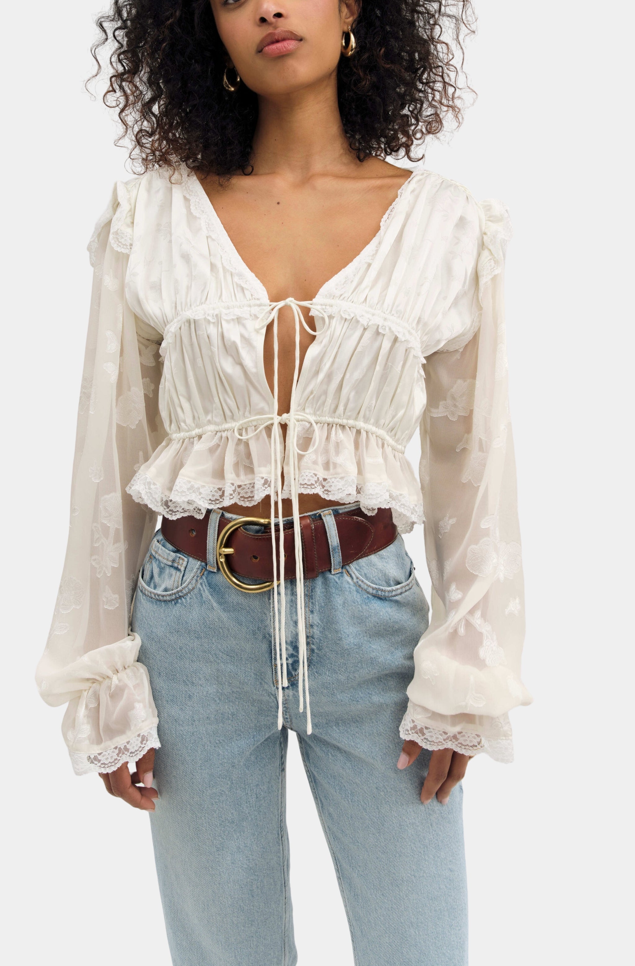 Jeanne Jacquard Top