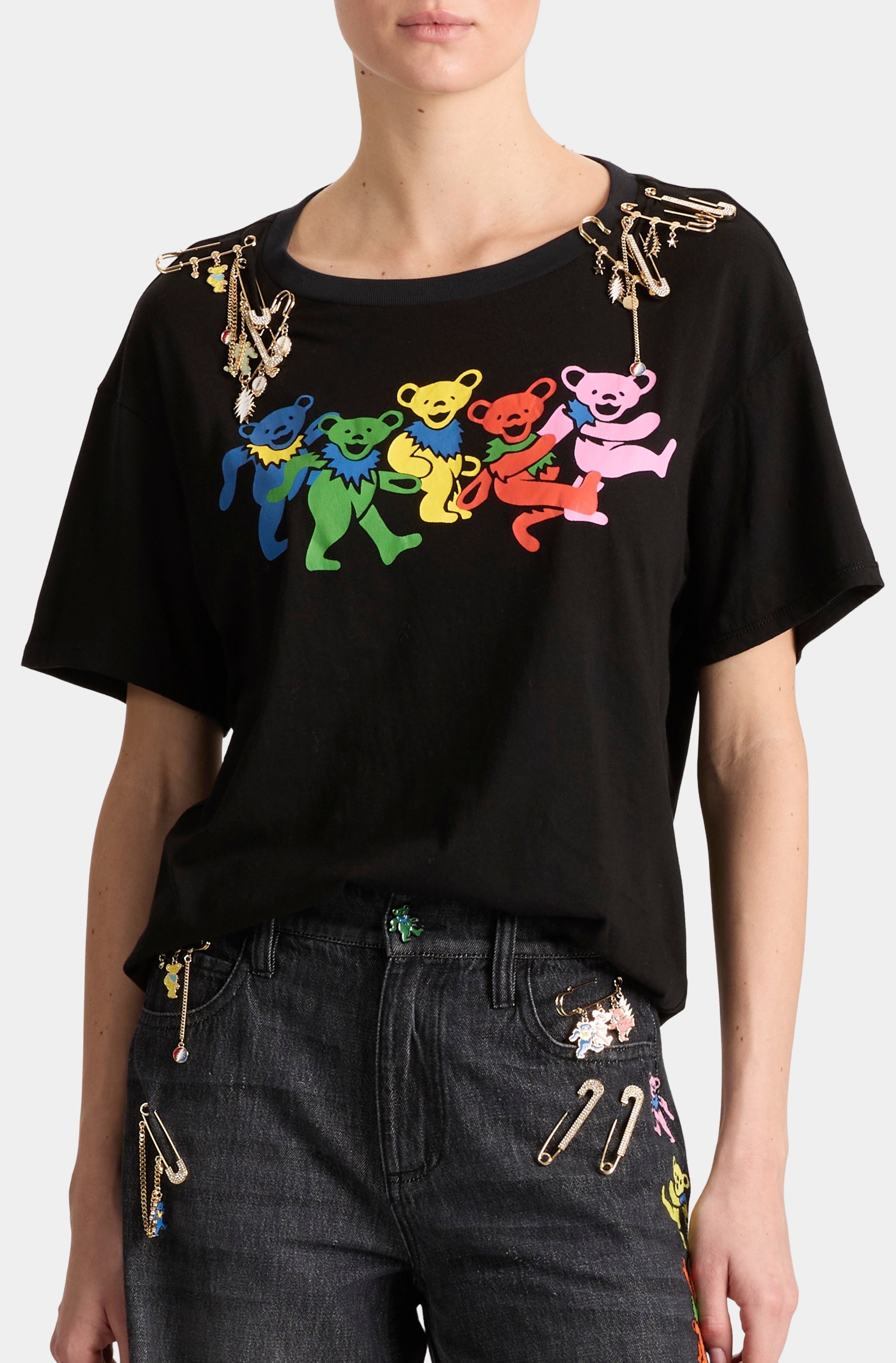 Evan Oversized Tee with Pins