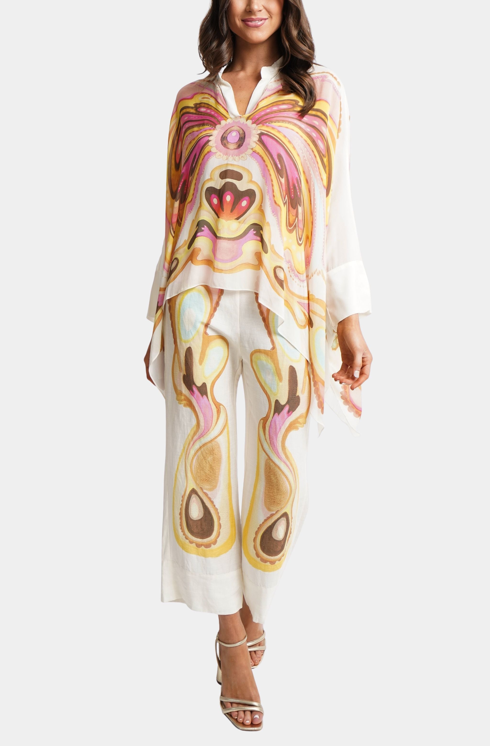 Georgette Kaftan Blouse