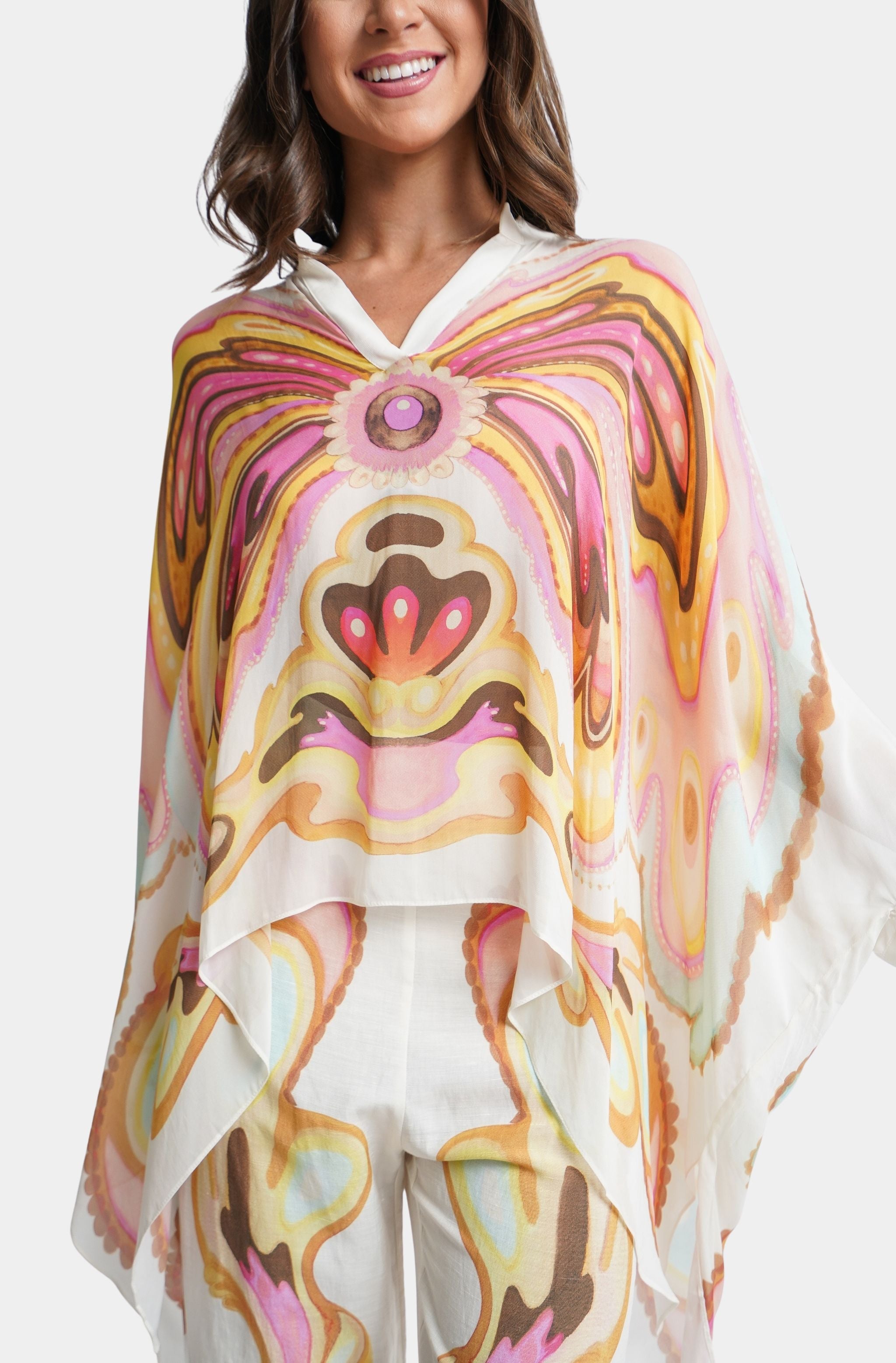 Georgette Kaftan Blouse