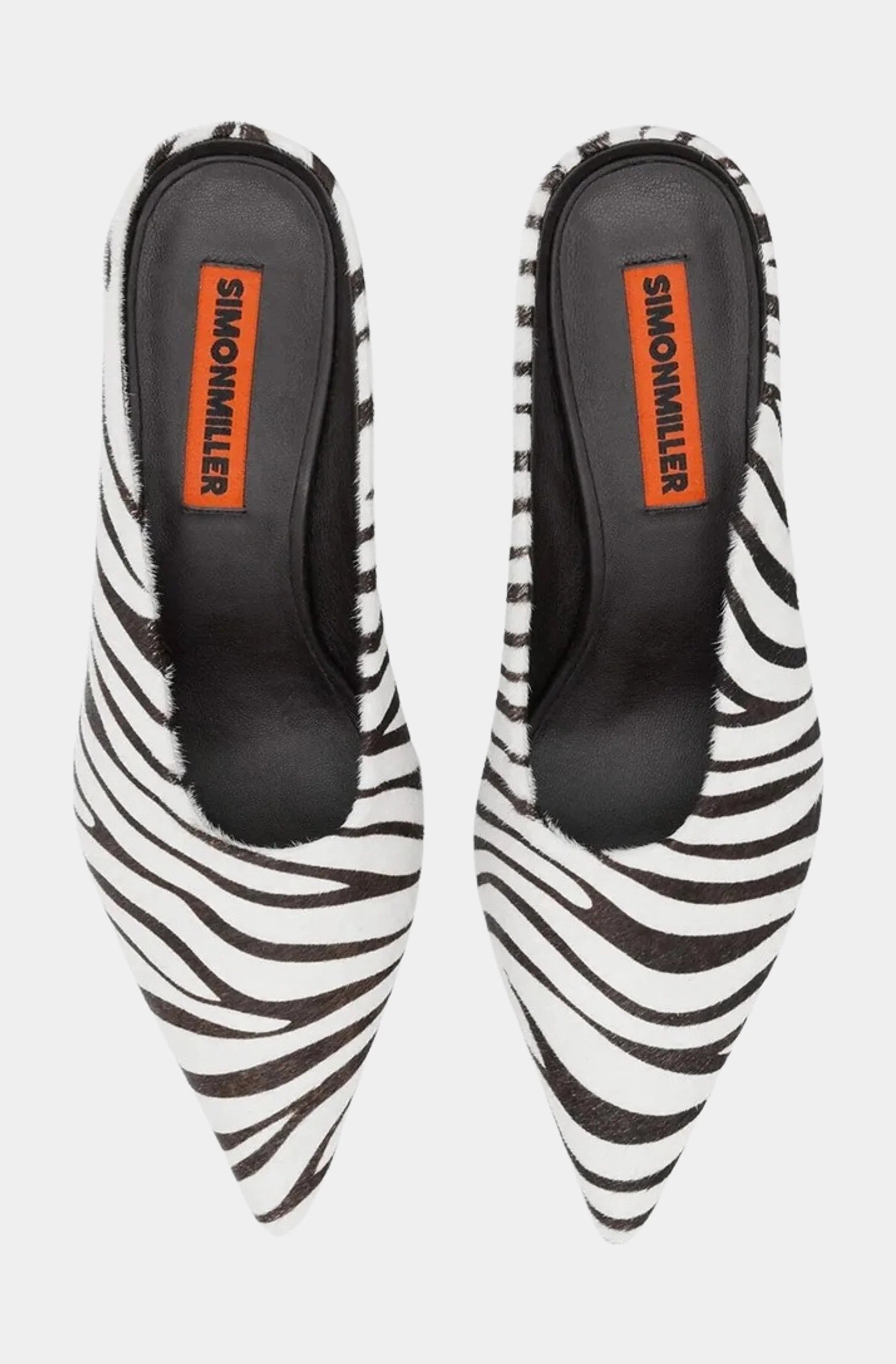 Haircalf Pointed Gala Mule