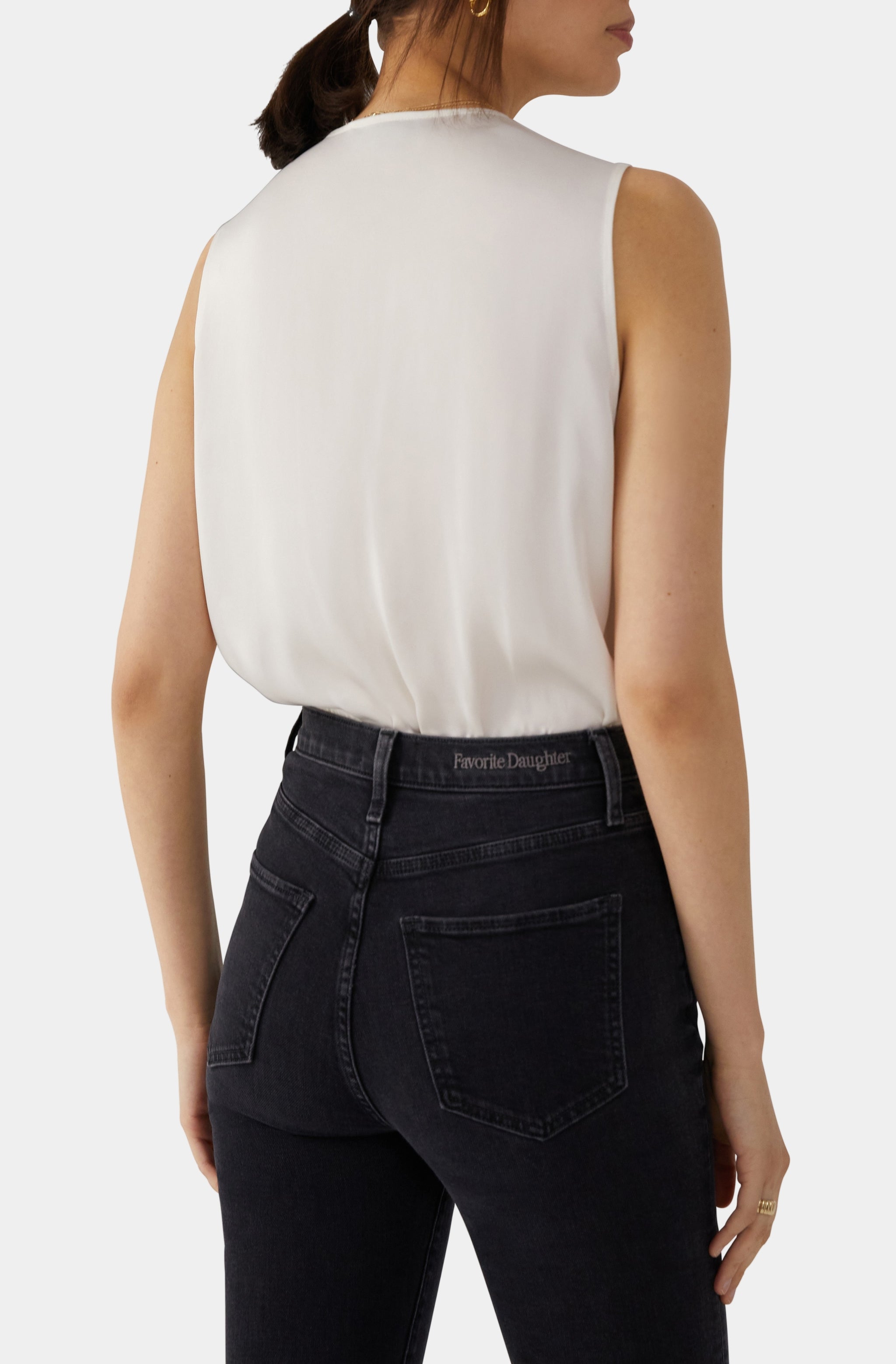 The Sleeveless Date Blouse