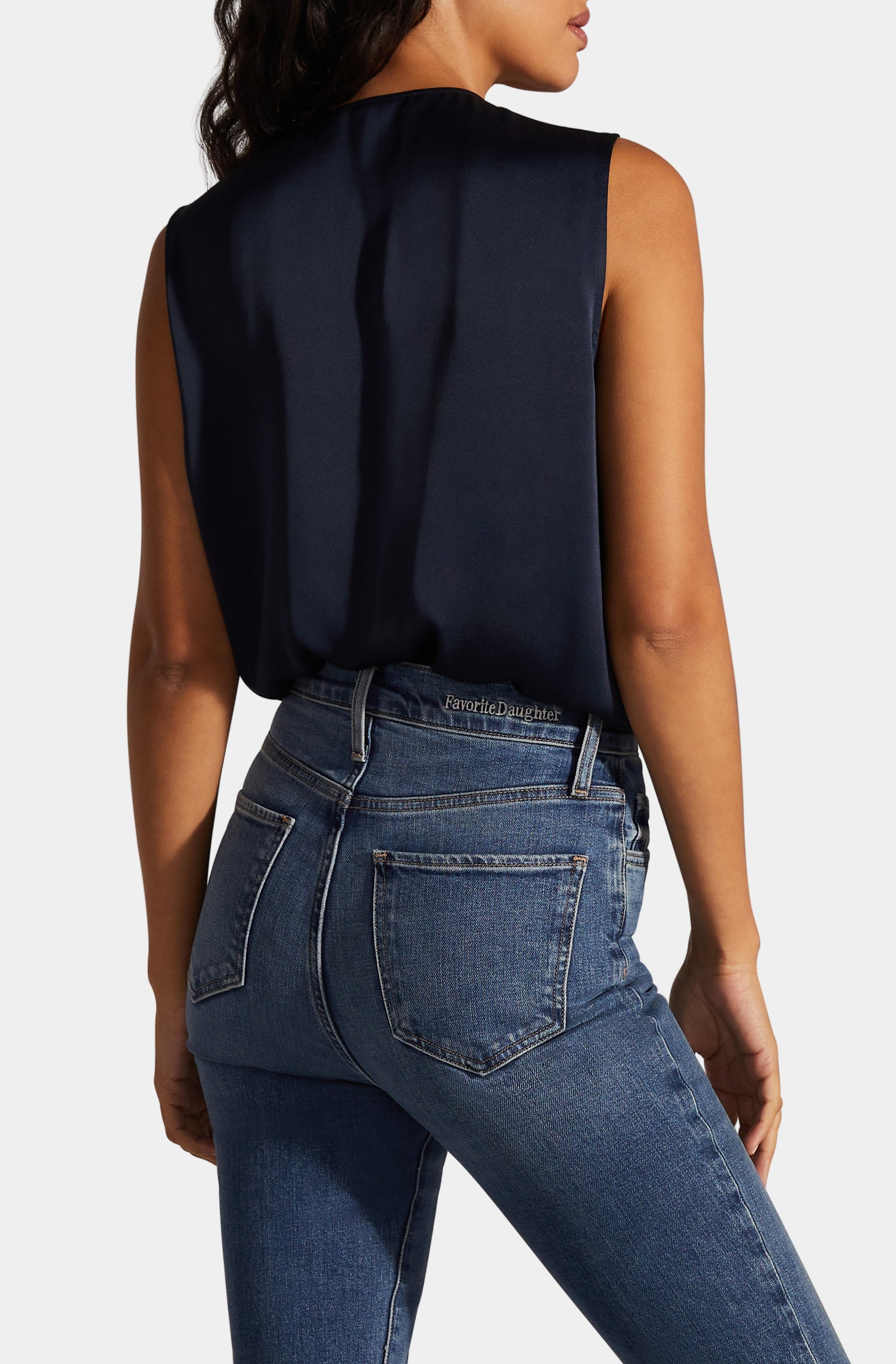 The Sleeveless Date Blouse