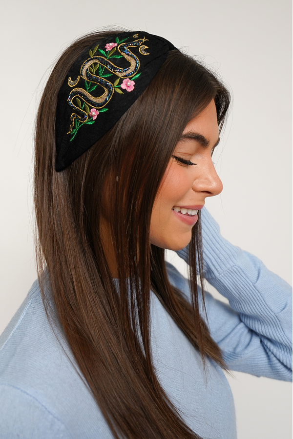 Embroidered Headband