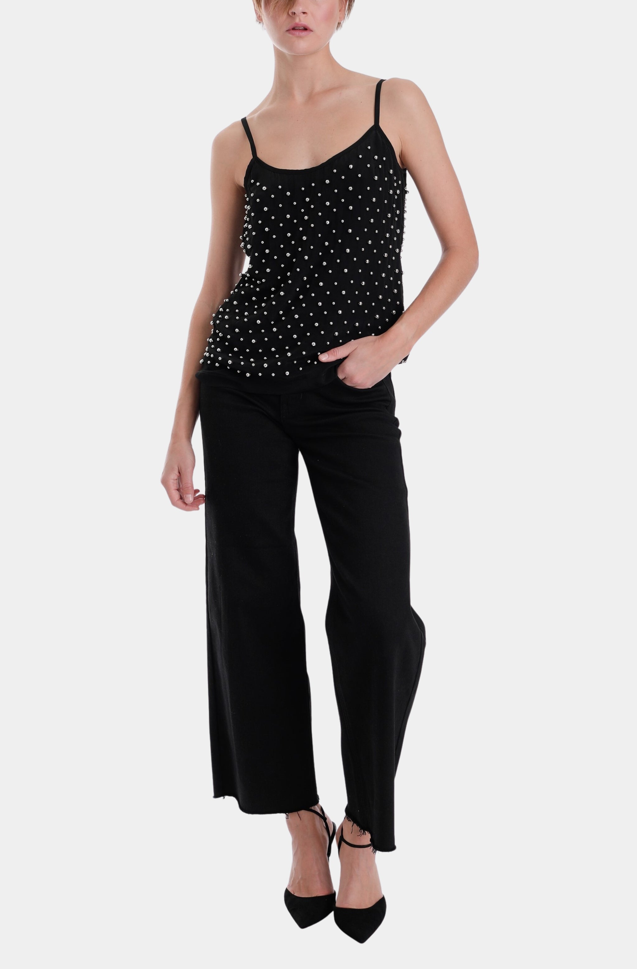 Chloe Beaded Top