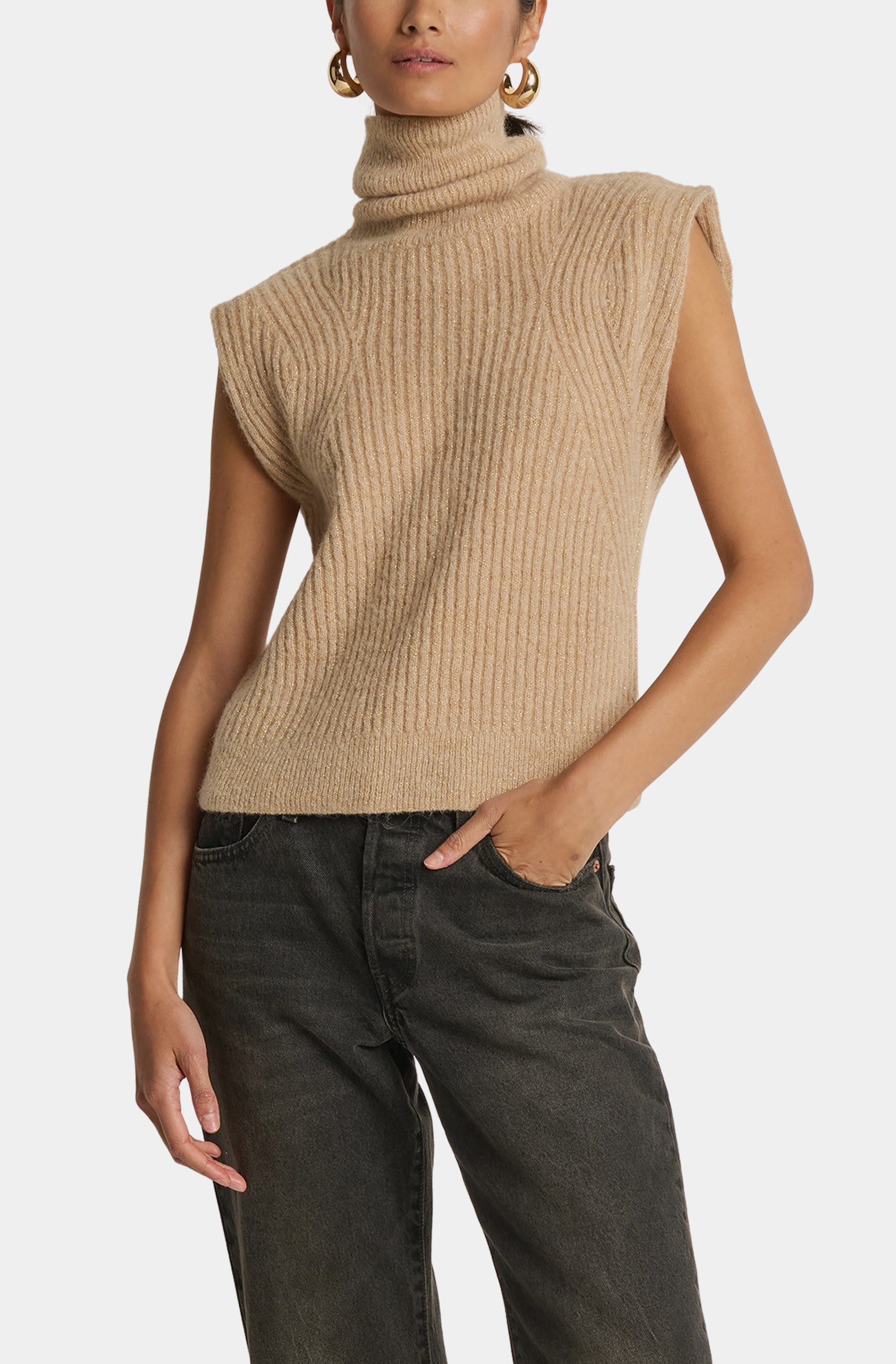 Isha Turtleneck Tank