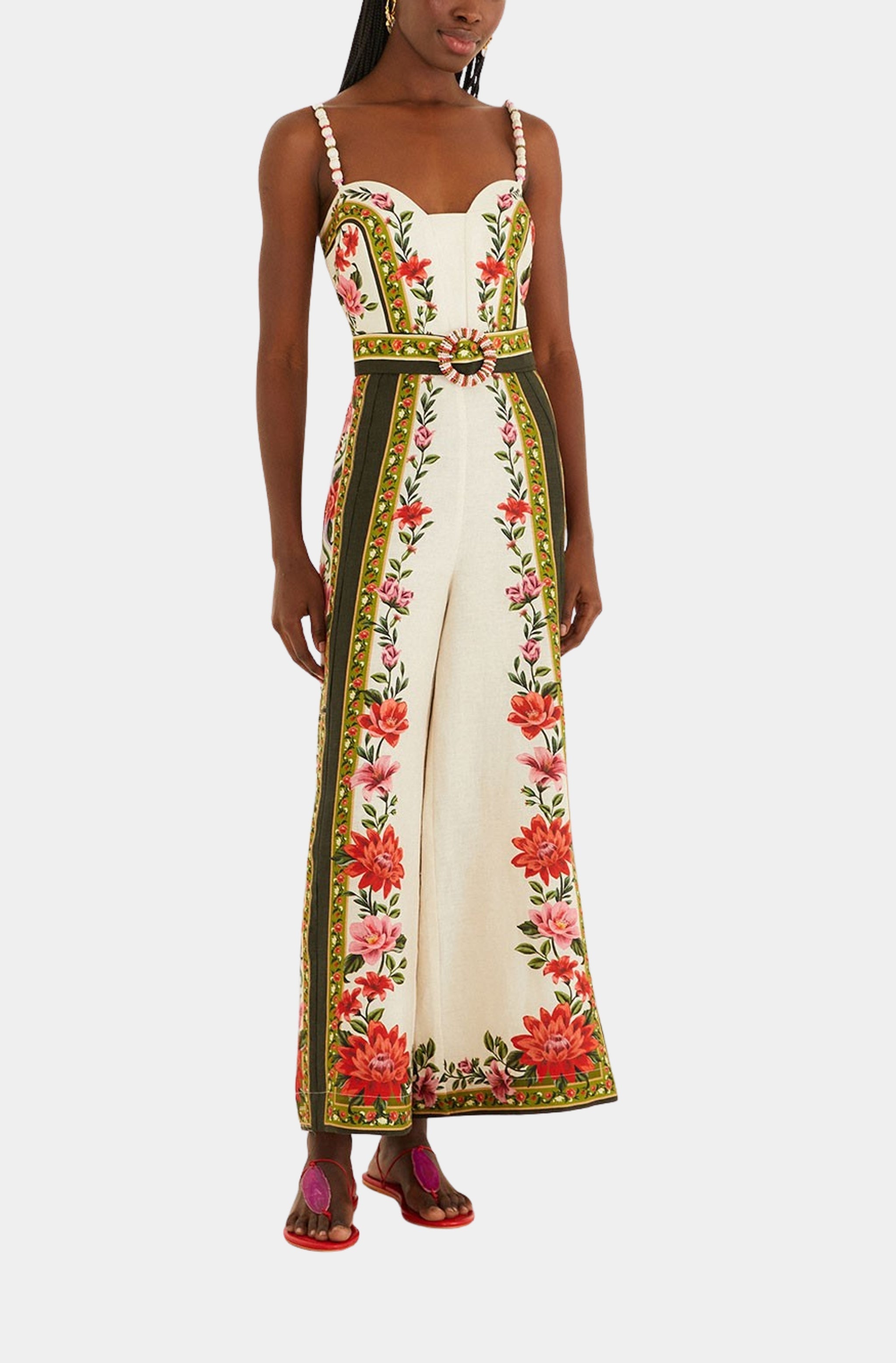 Wonder Rio Sand Sleeveless Maxi Jumpsuit