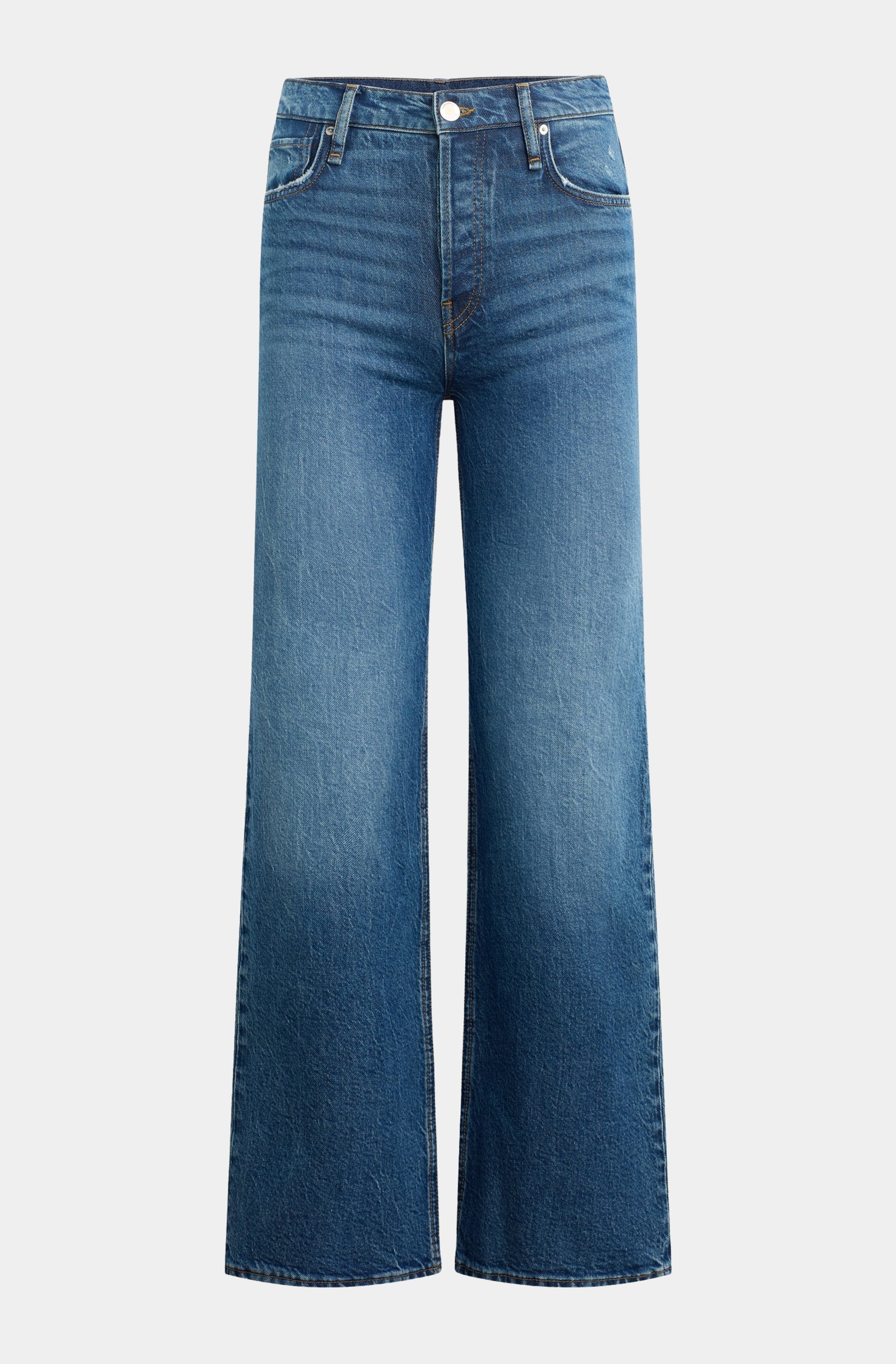 Rosie High-Rise Wide Leg w/ Covered Button Fly