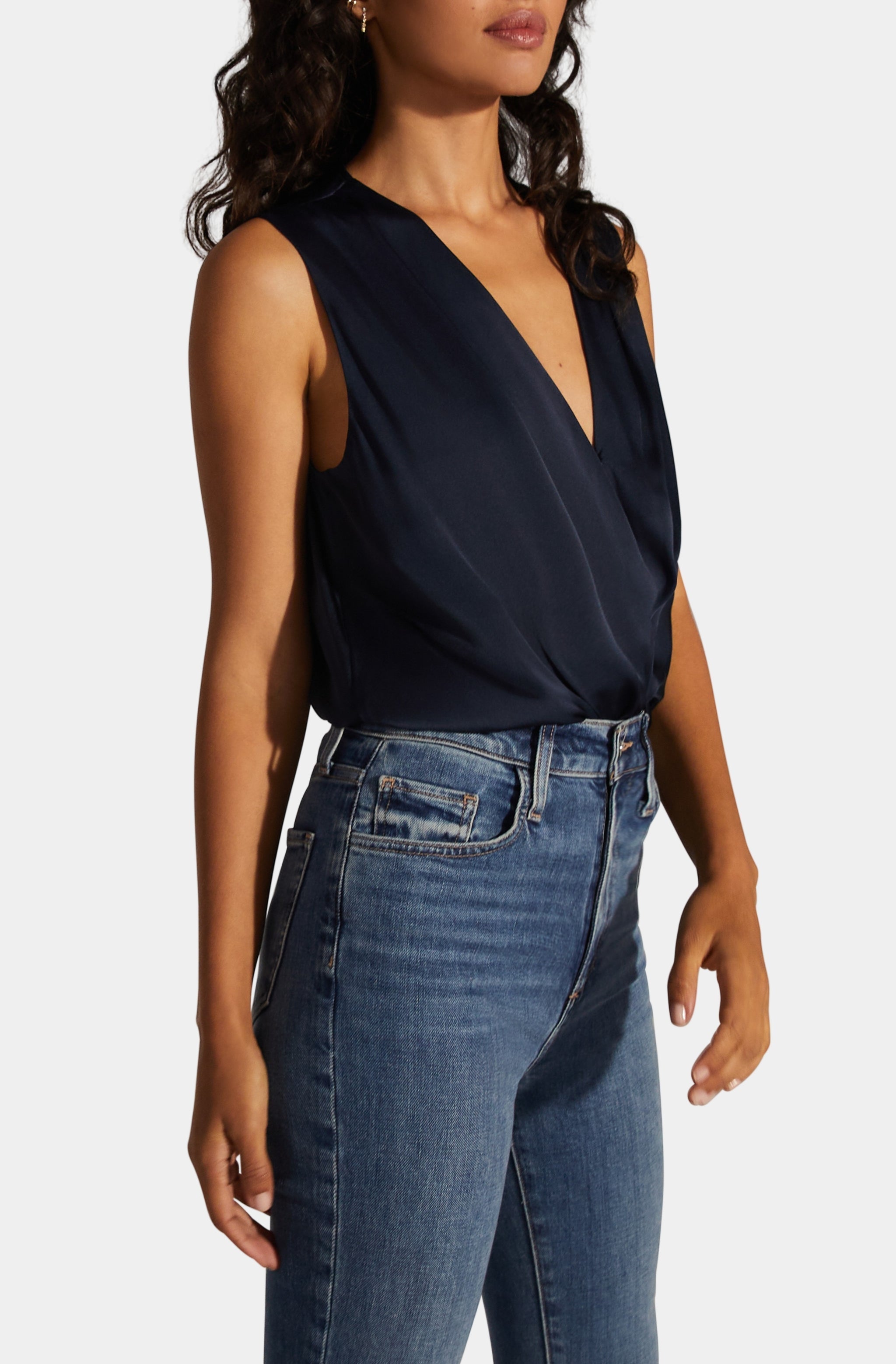 The Sleeveless Date Blouse