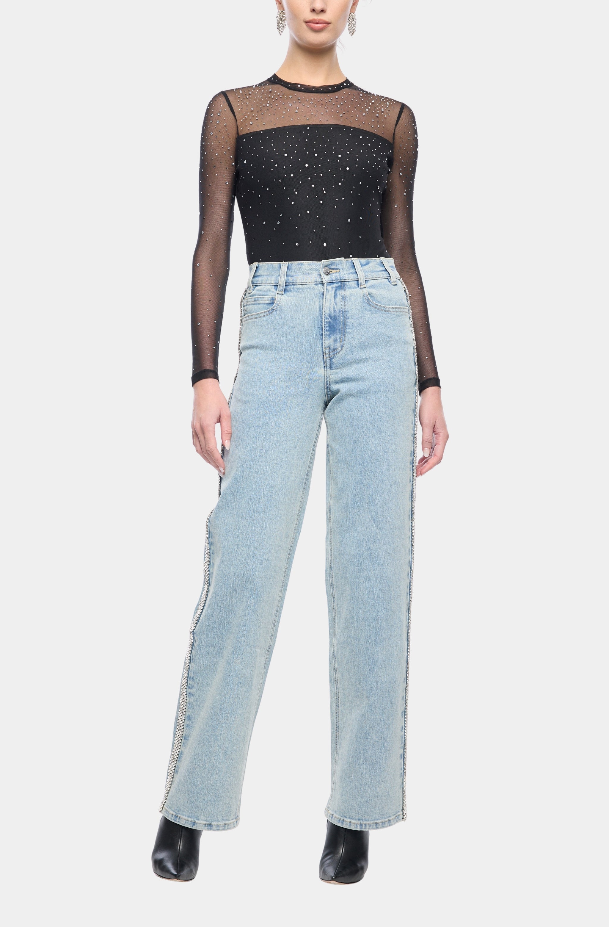 Brody Crystal Bodysuit