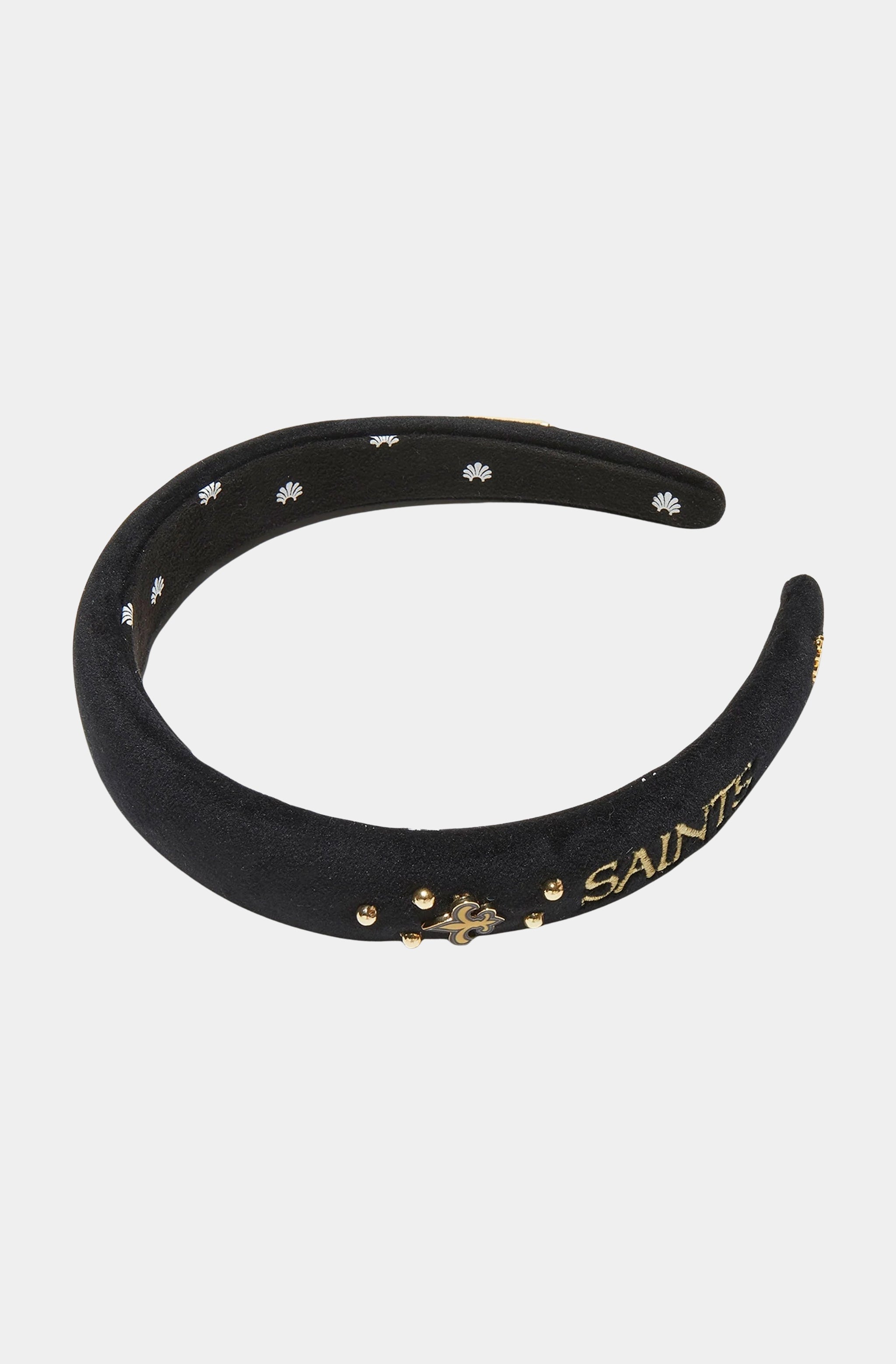 New Orleans Saints Lele Sadoughi X NFL Jet Charlotte Headband