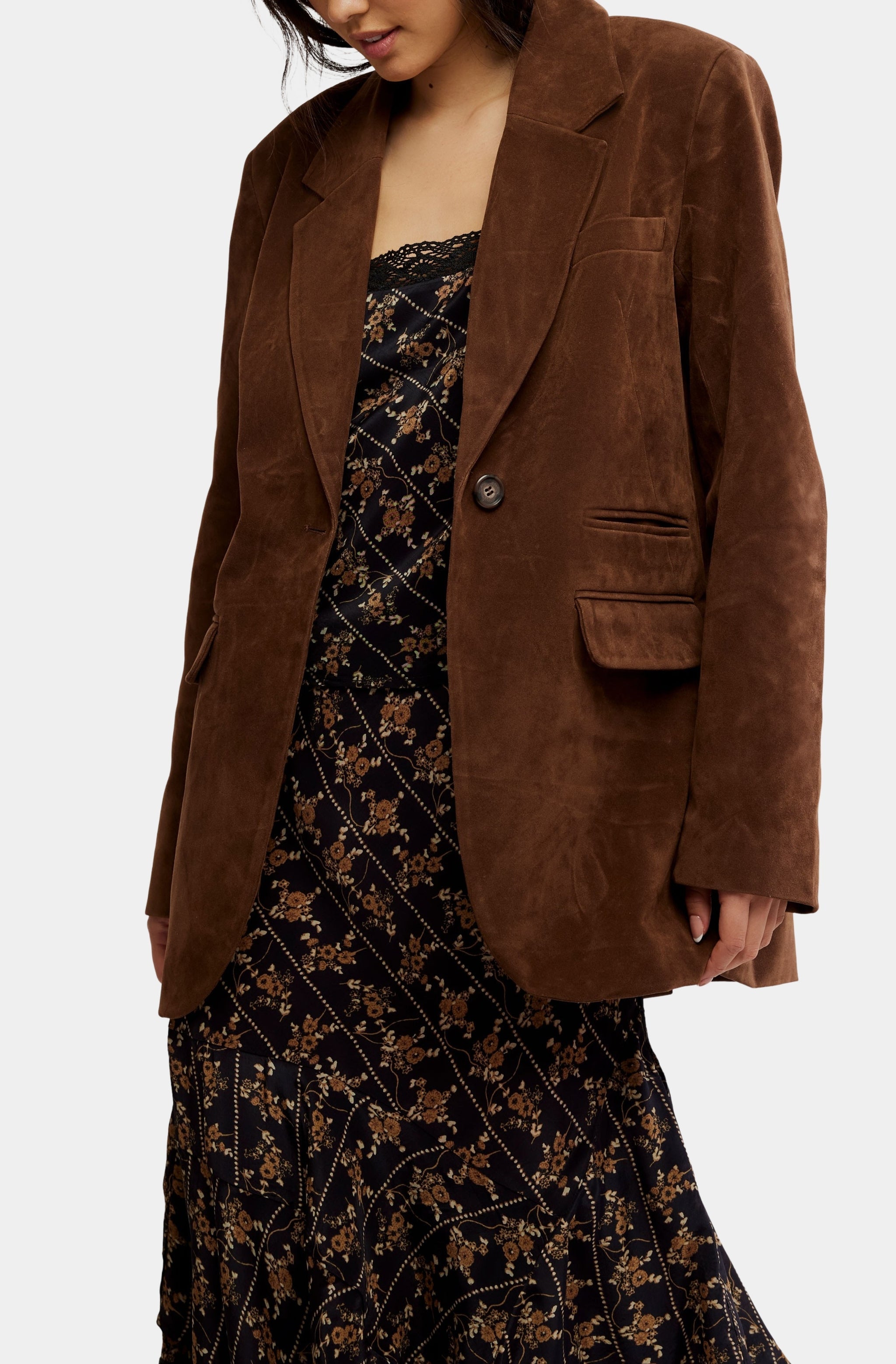 Paper Cut Vegan Blazer