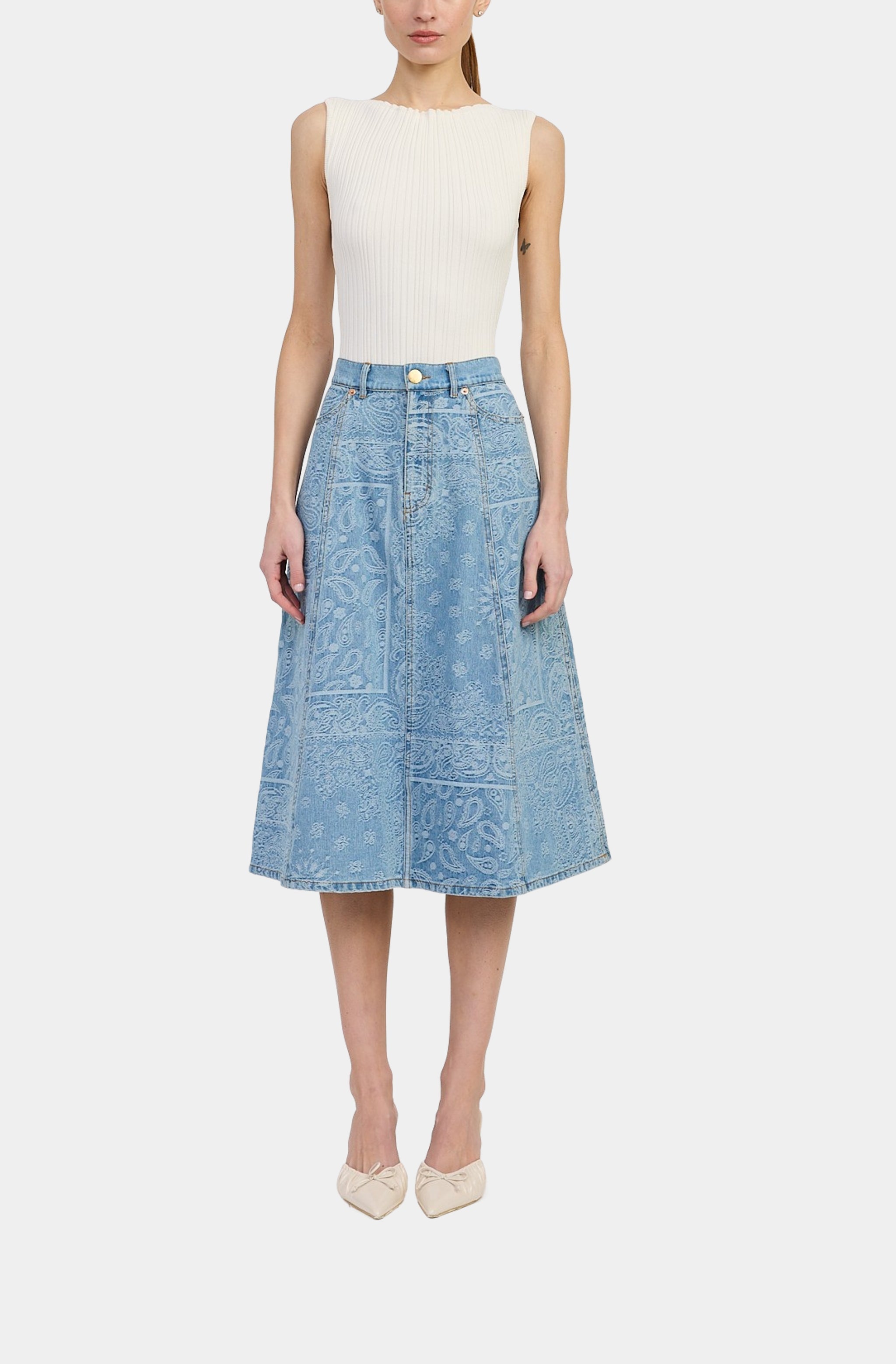 Tarak Midi Skirt