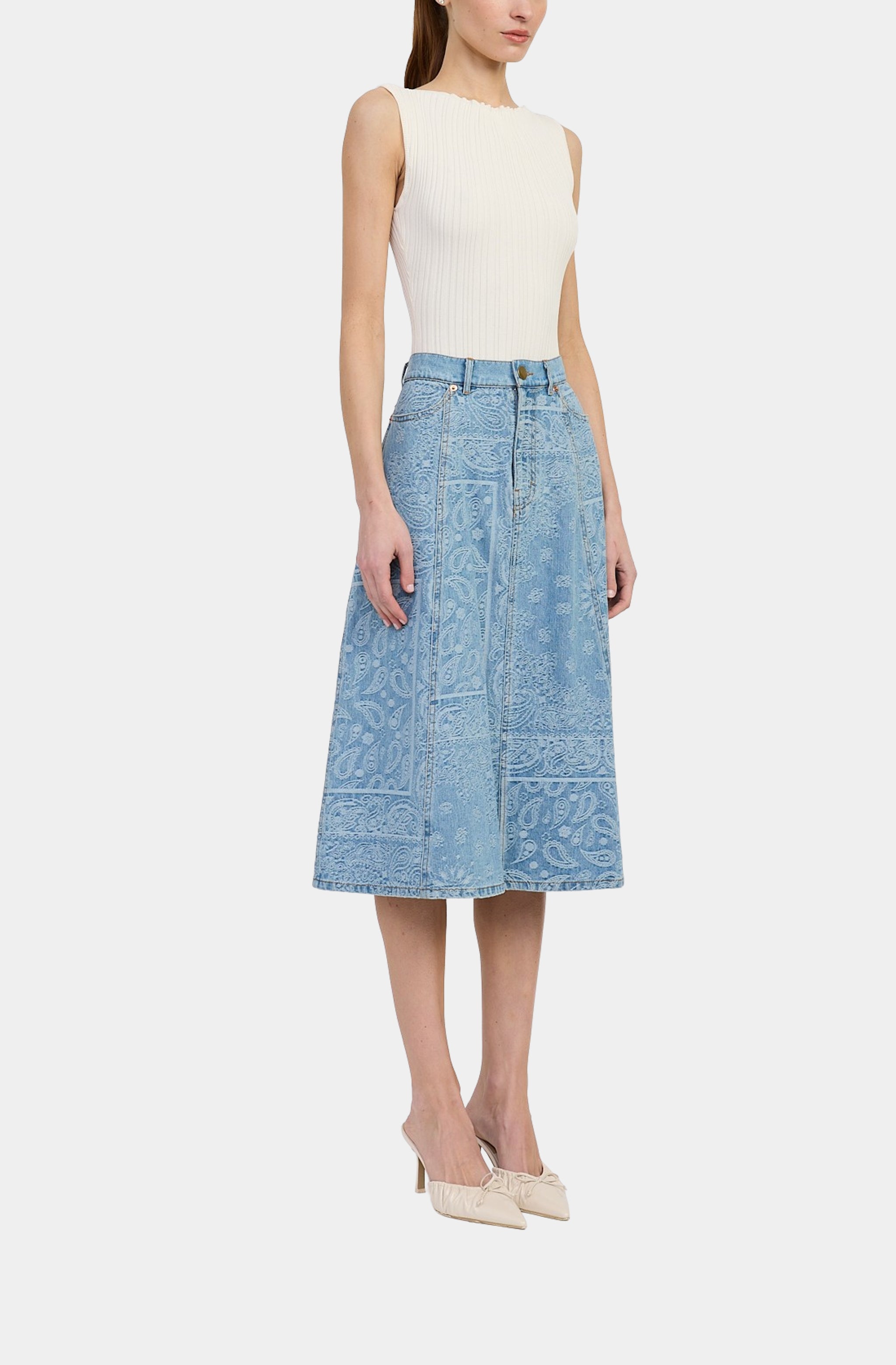 Tarak Midi Skirt