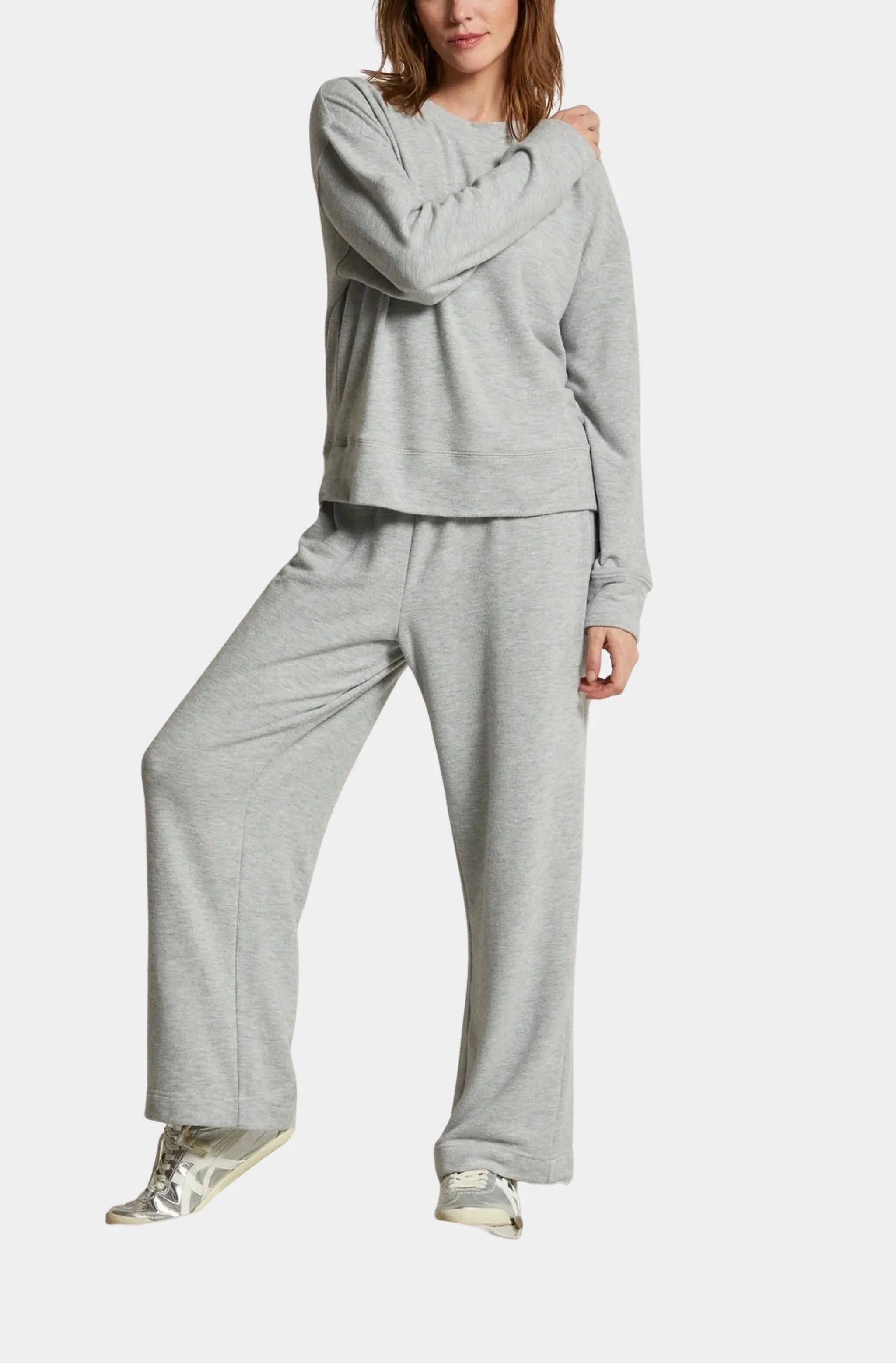 Marcie Brushed Sweater Jersey Pull On Pant