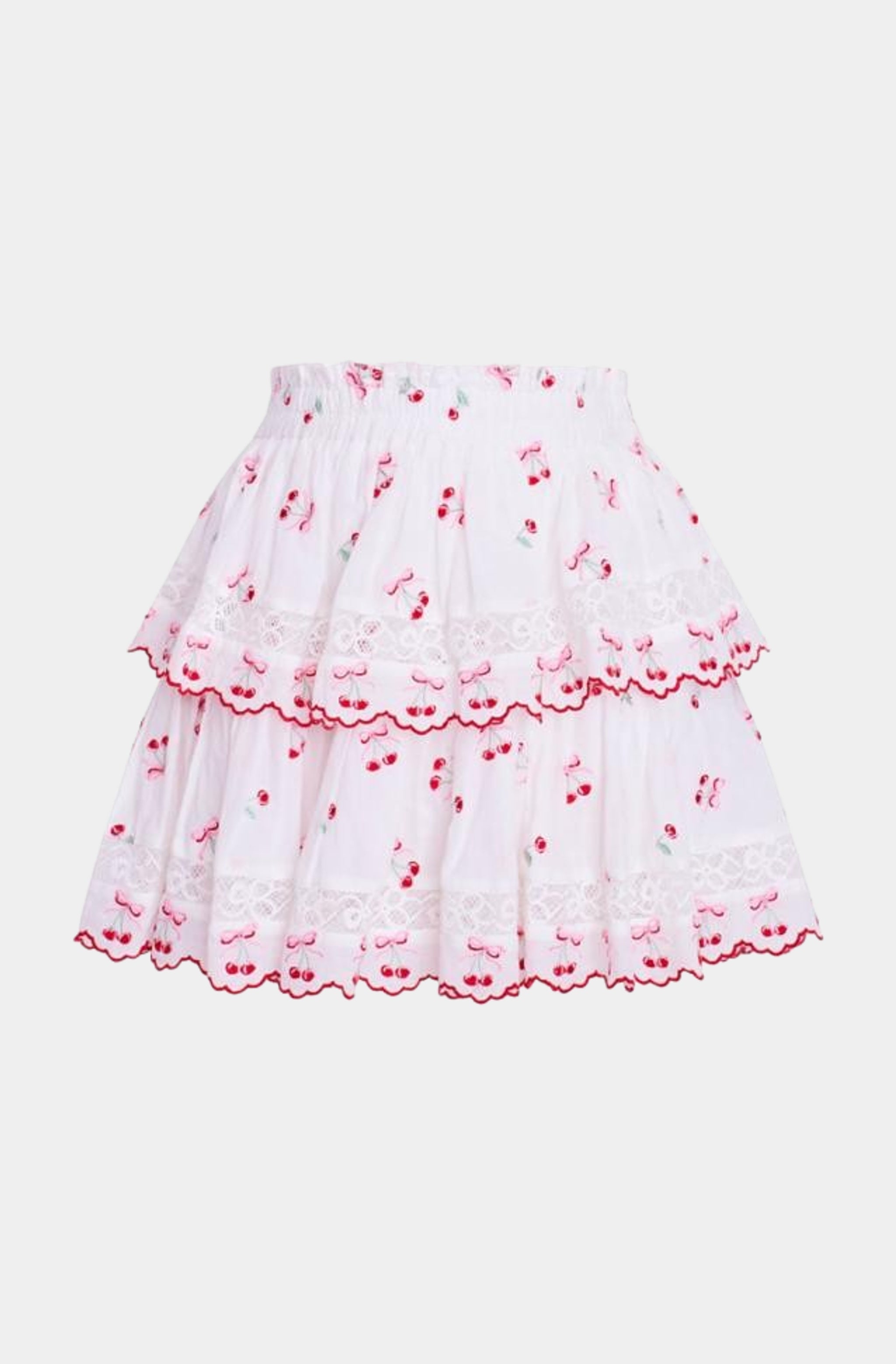 Ruffle Mini Skirt