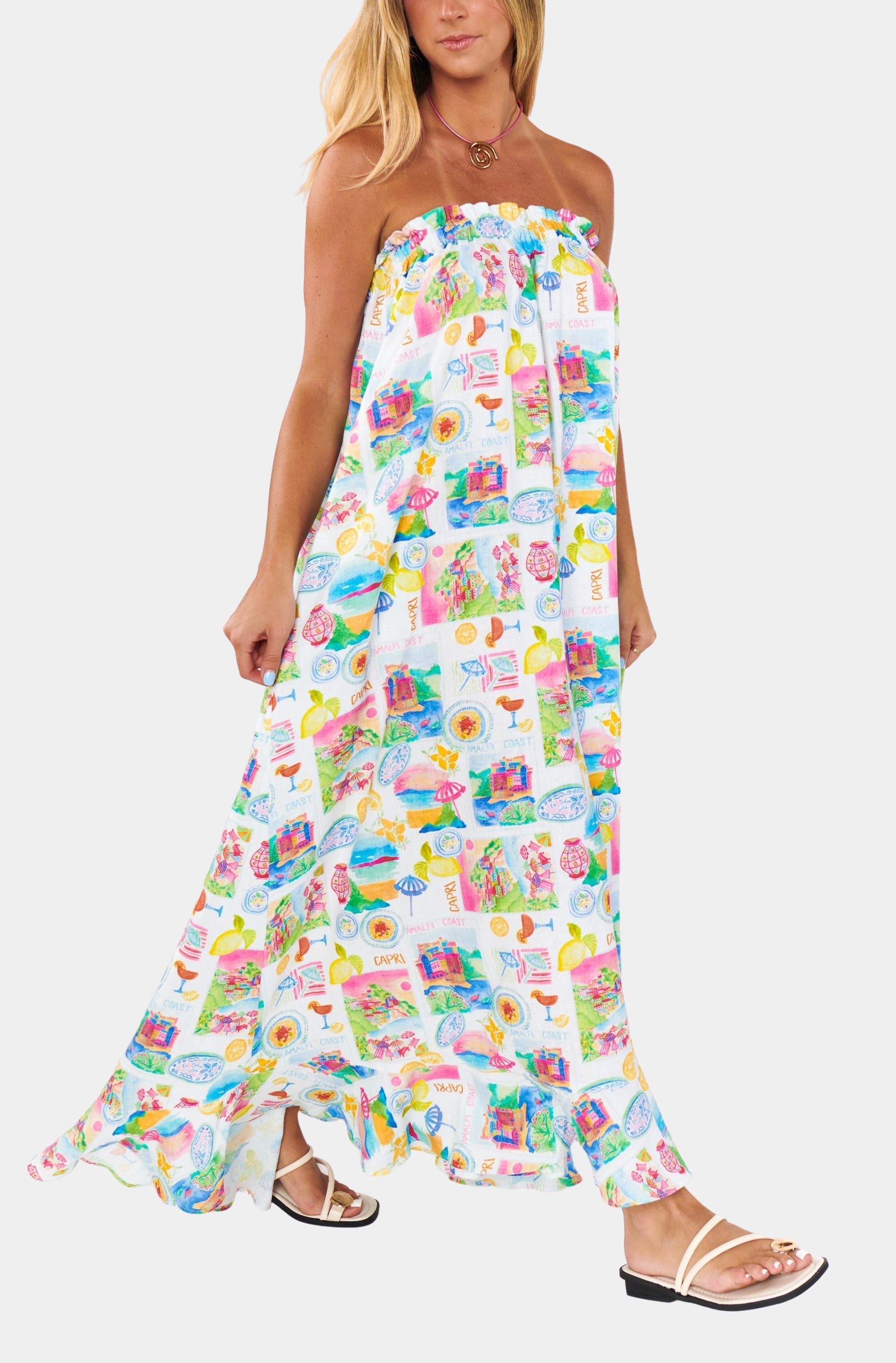 Around The World Maxi Dress