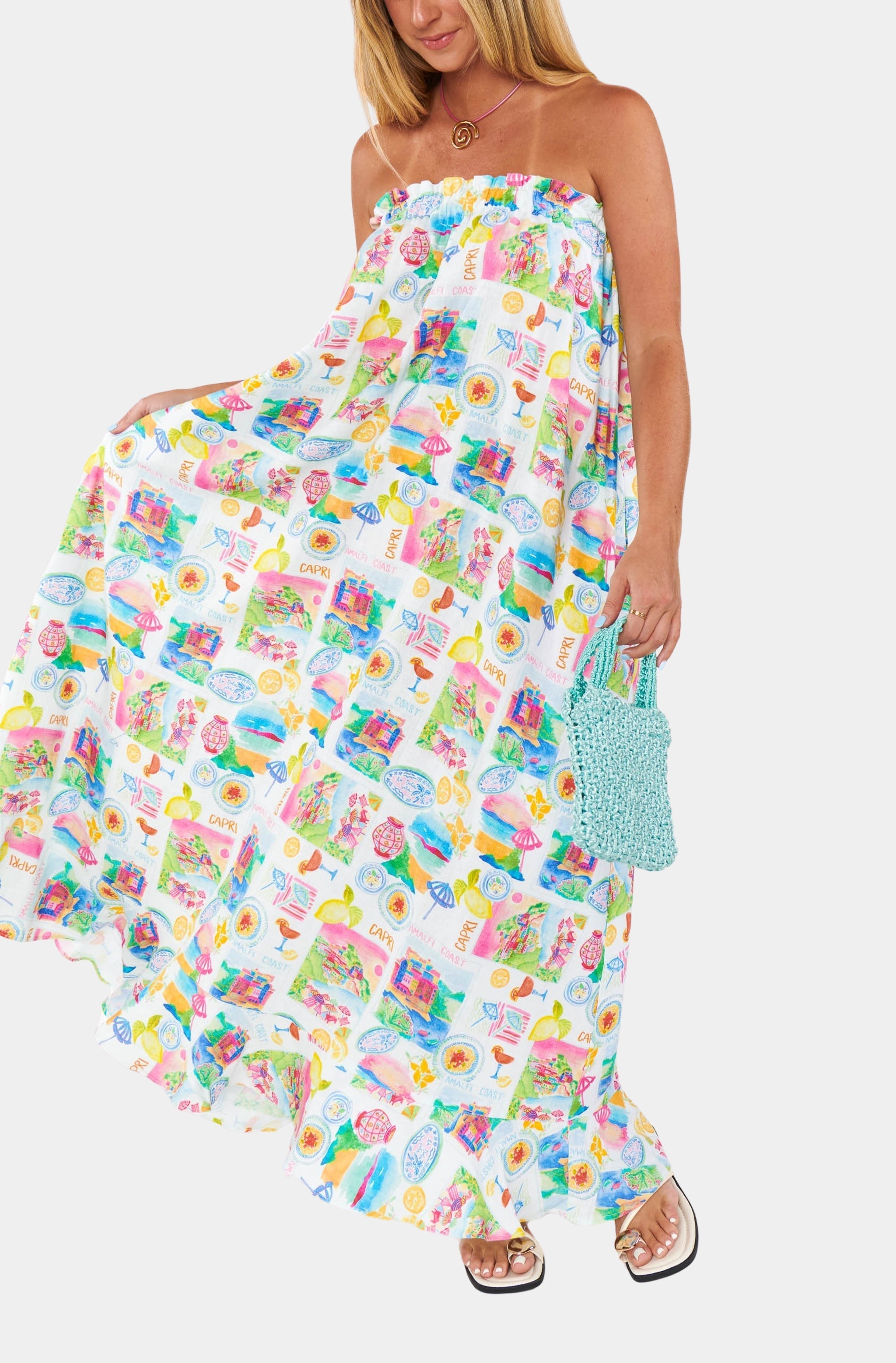 Around The World Maxi Dress