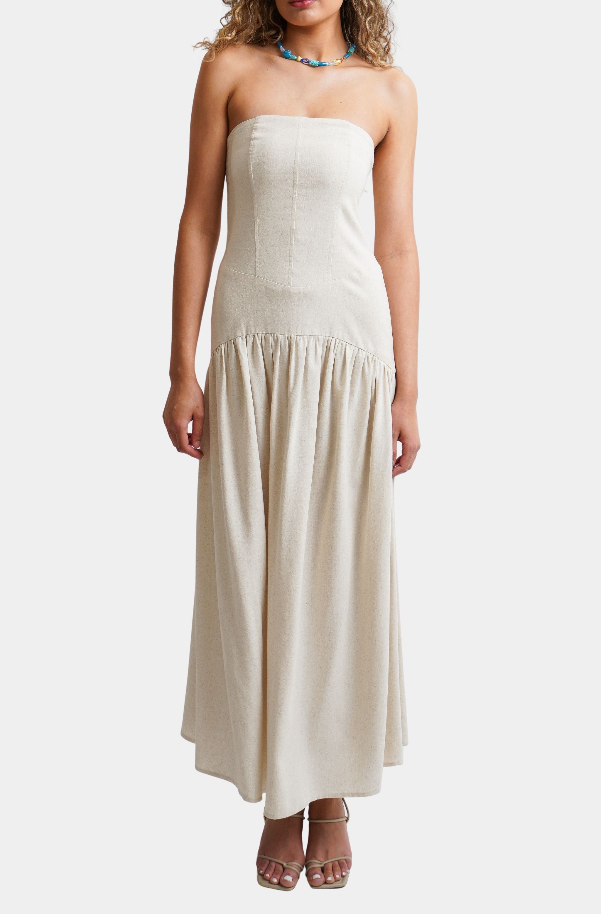Maxi Strapless Dress